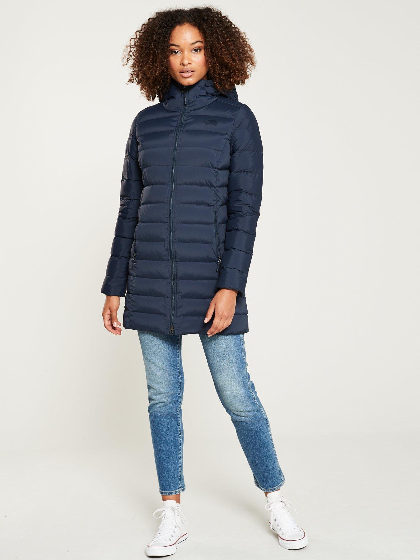 the north face women's stretch down parka