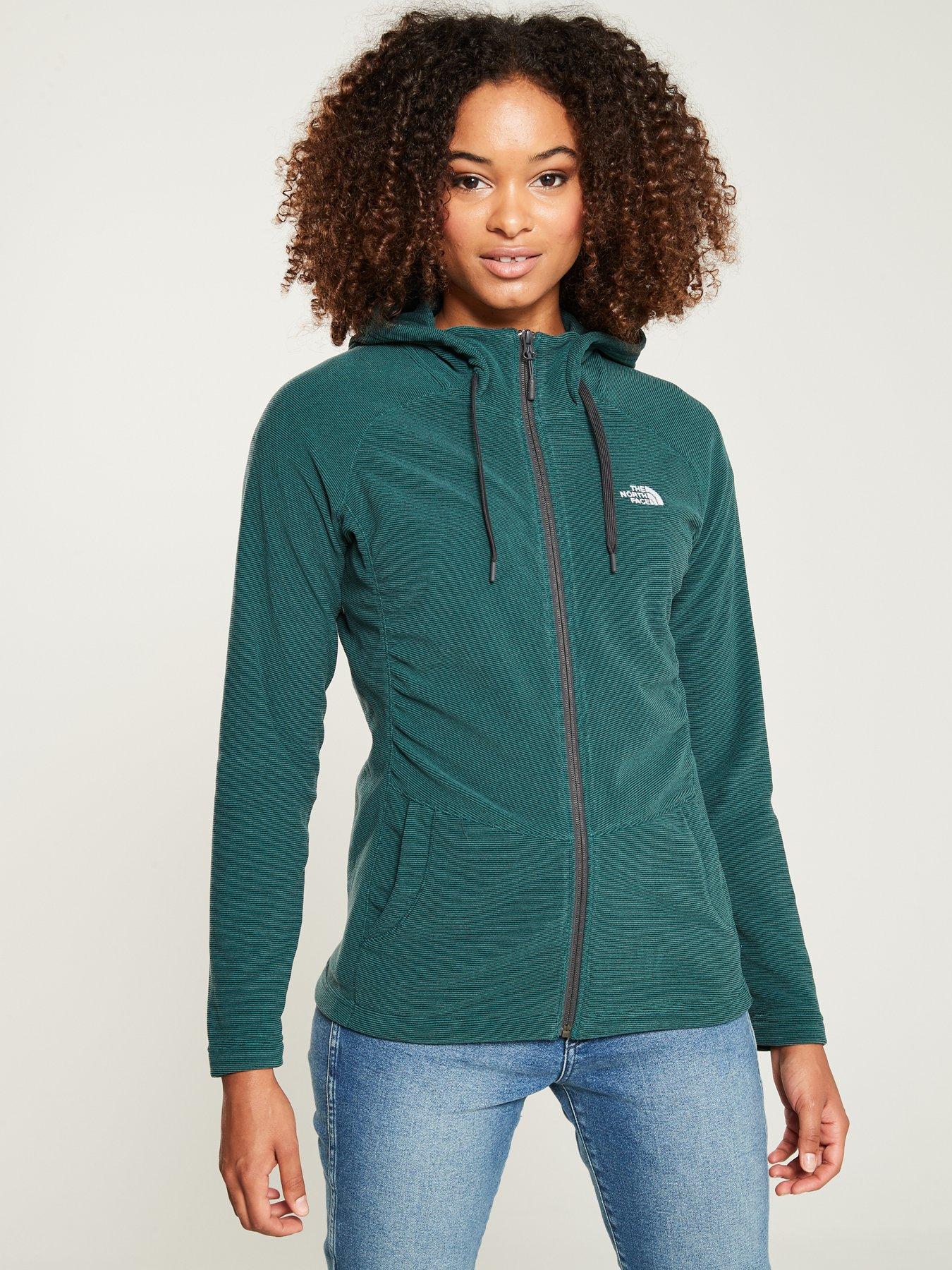 the north face mezzaluna full zip hoodie