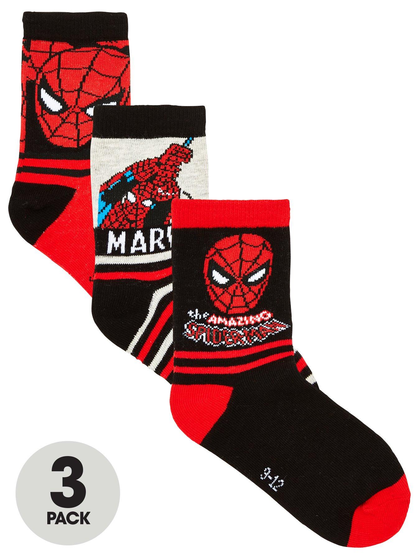 Spiderman Boys 3 Pack Socks review