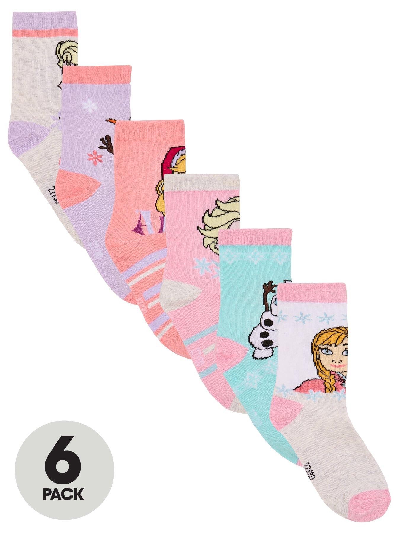 Disney Frozen 2 Girls 6 Pack Socks review