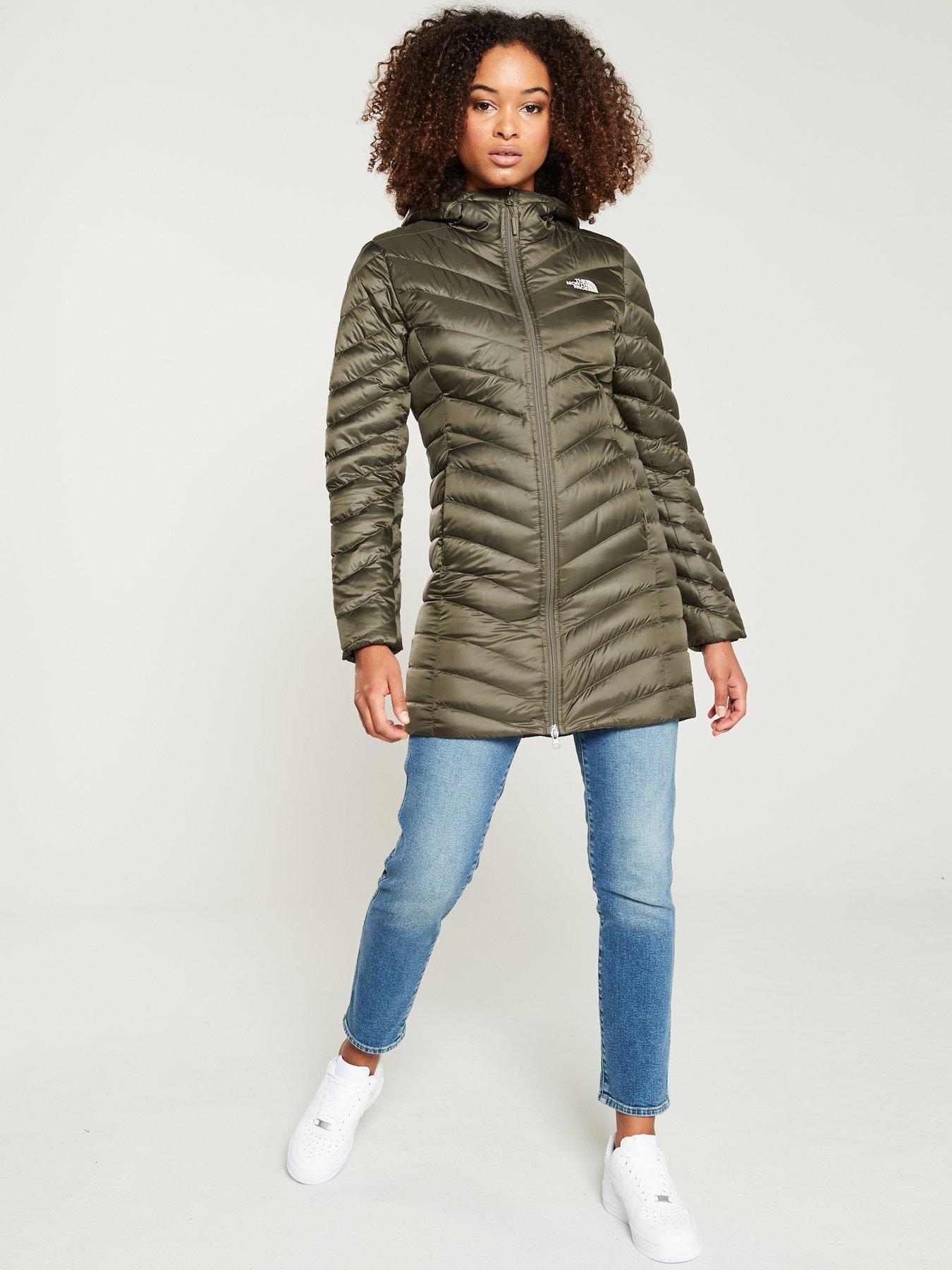 north face trevail womens parka