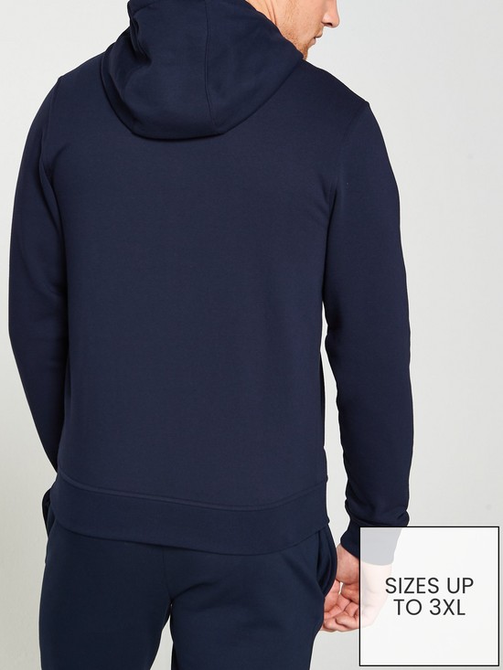 Lacoste Sport Small Logo Hoodie - Navy | very.co.uk