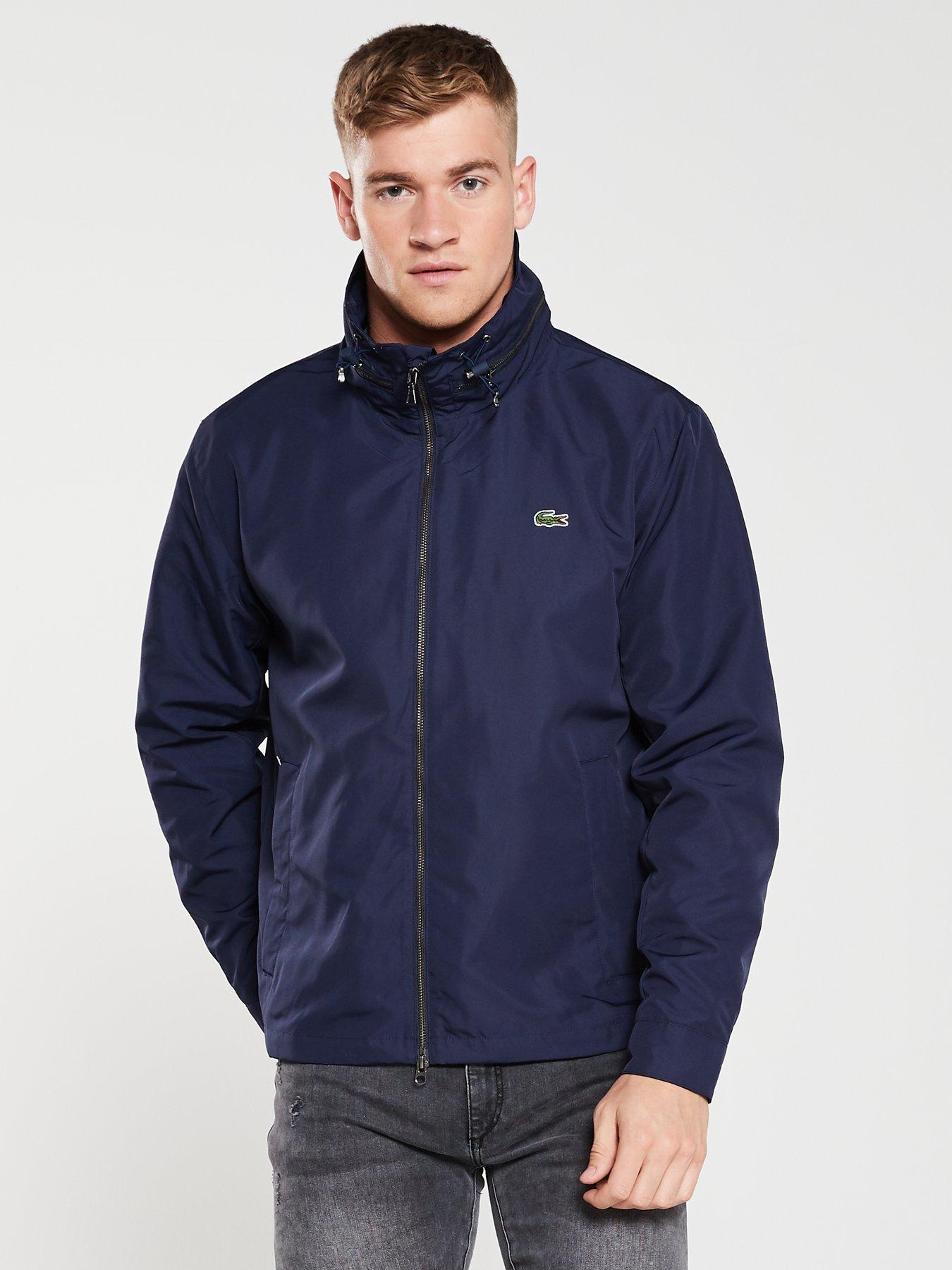 mens lacoste lightweight jacket