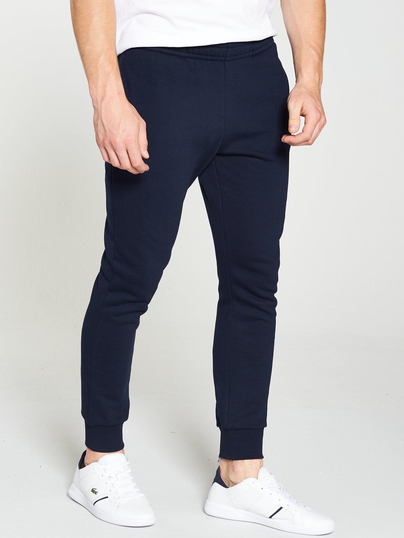 lacoste joggers navy