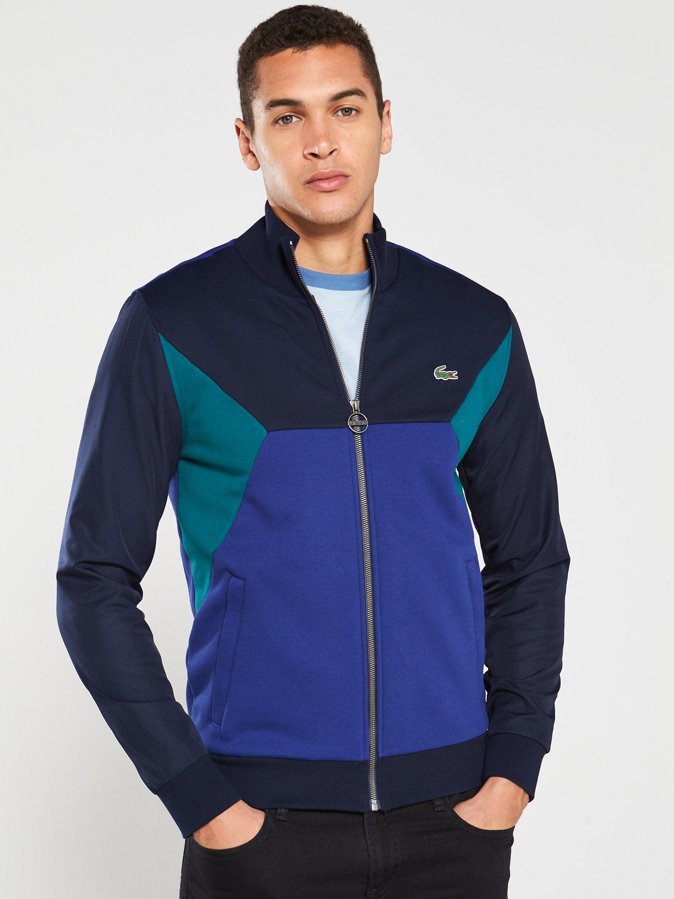 lacoste colour block jacket