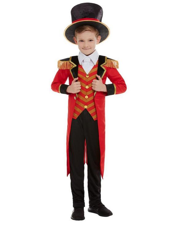 front image of boys-deluxe-ringmaster-costume