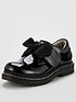  image of lelli-kelly-miss-lk-irene-bow-school-shoes-black-patent