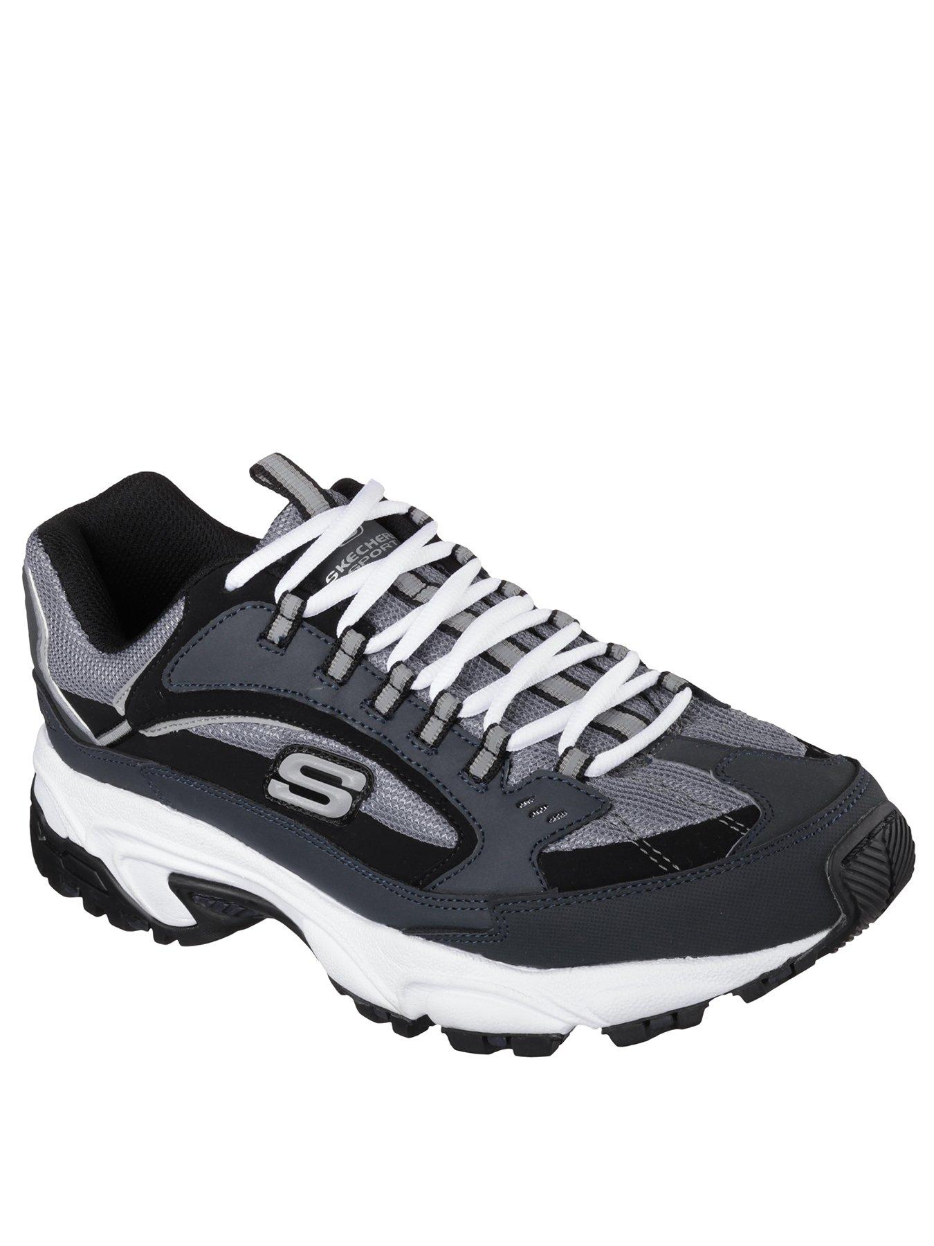 Skechers stamina best sale cutback grey