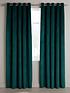  image of very-home-thermal-velour-eyelet-lined-curtains