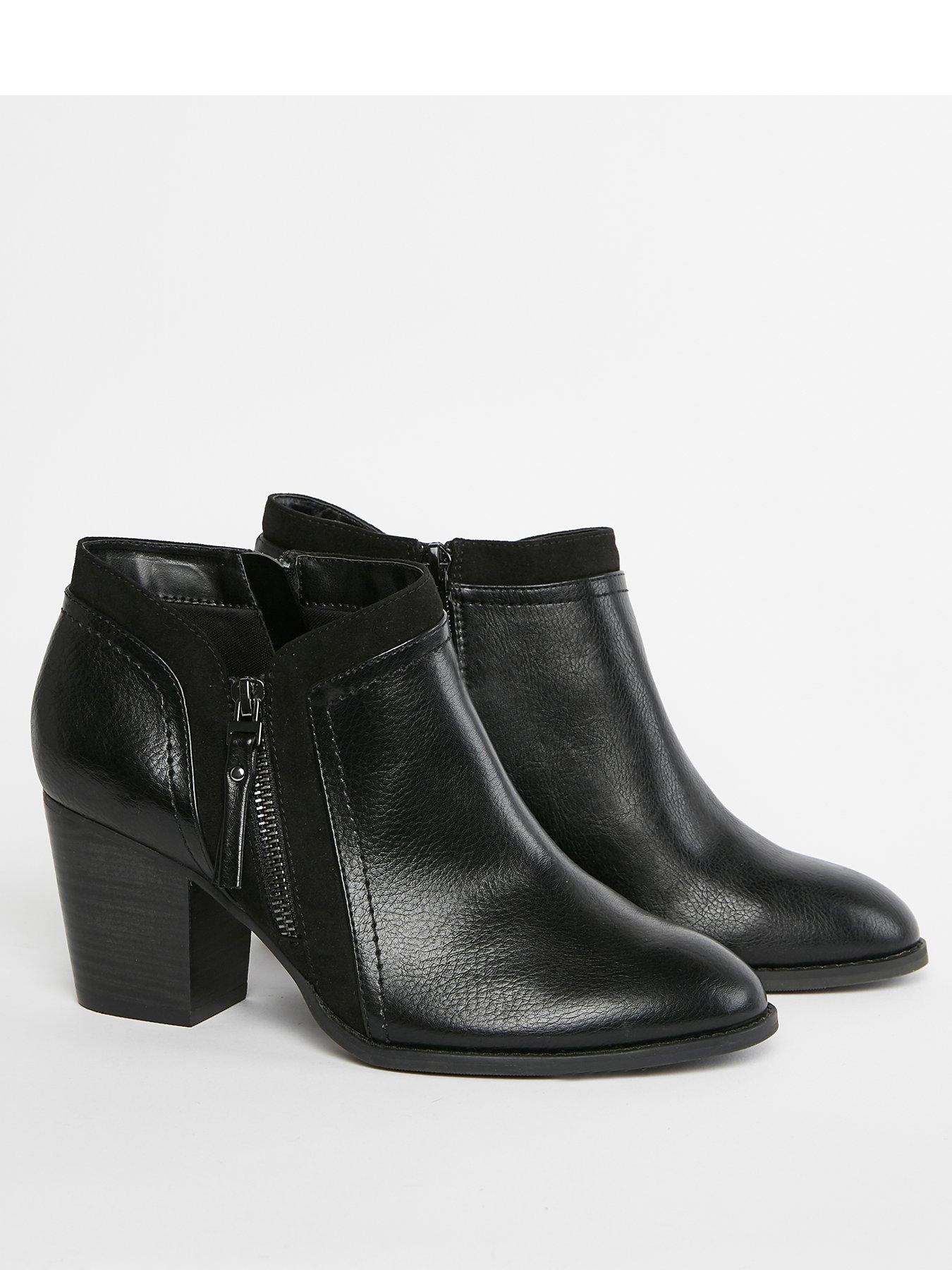 wide fit ankle boots uk