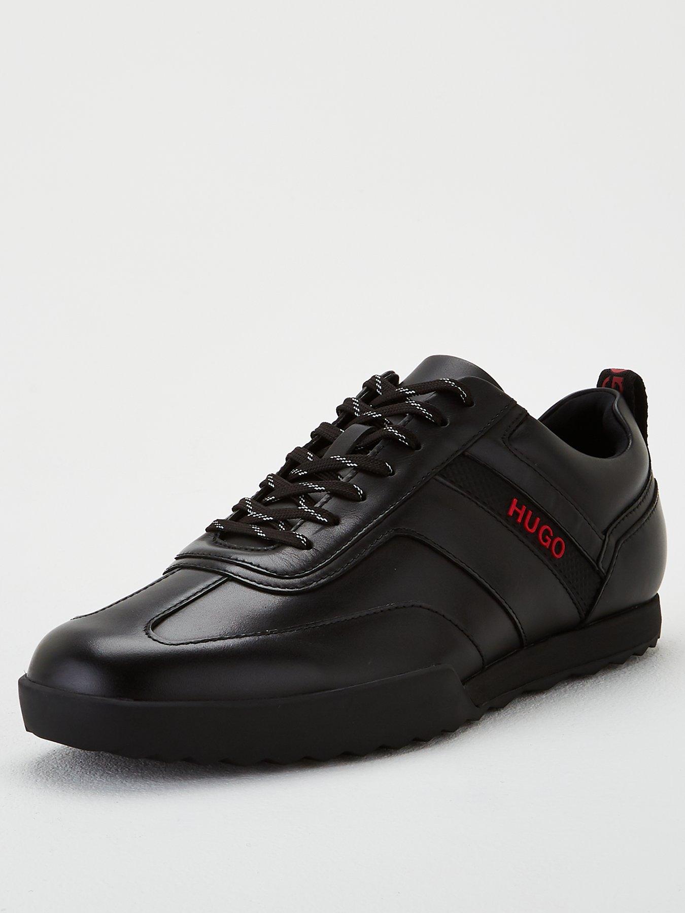 hugo boss matrix trainers black
