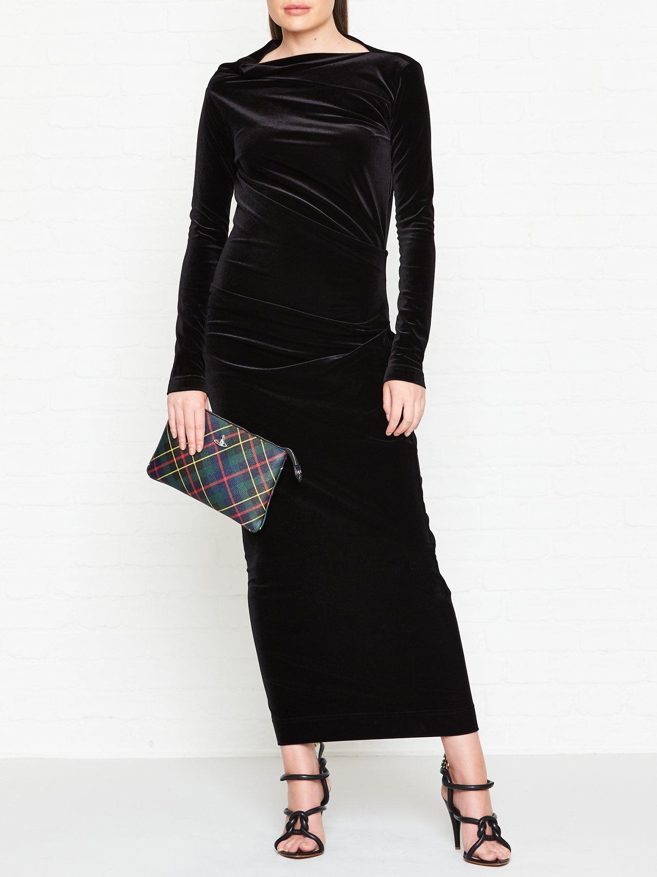 vivienne westwood velvet dress