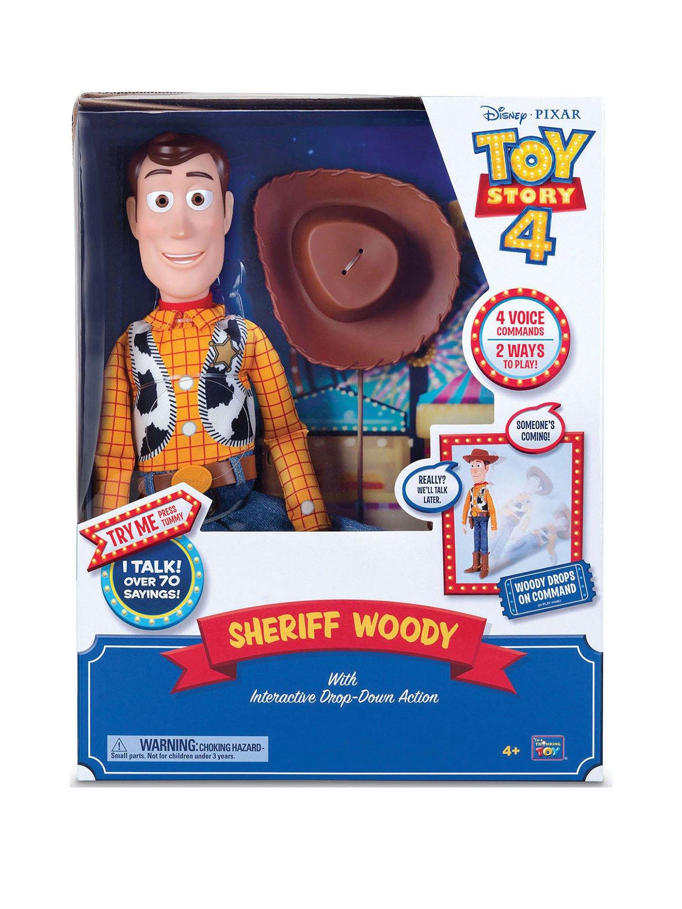 disney store woody interactive talking action figure