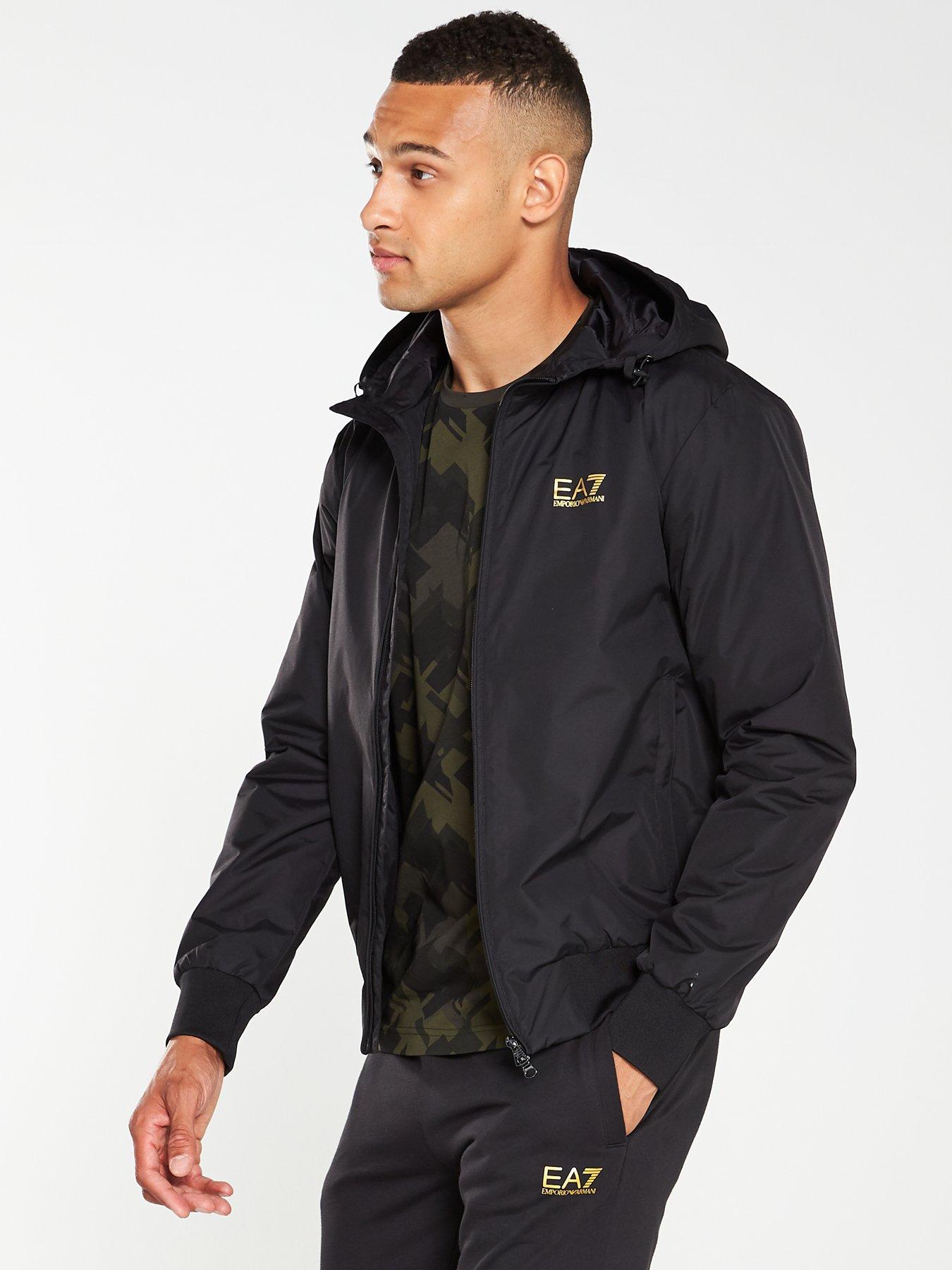 ea7 hooded jacket