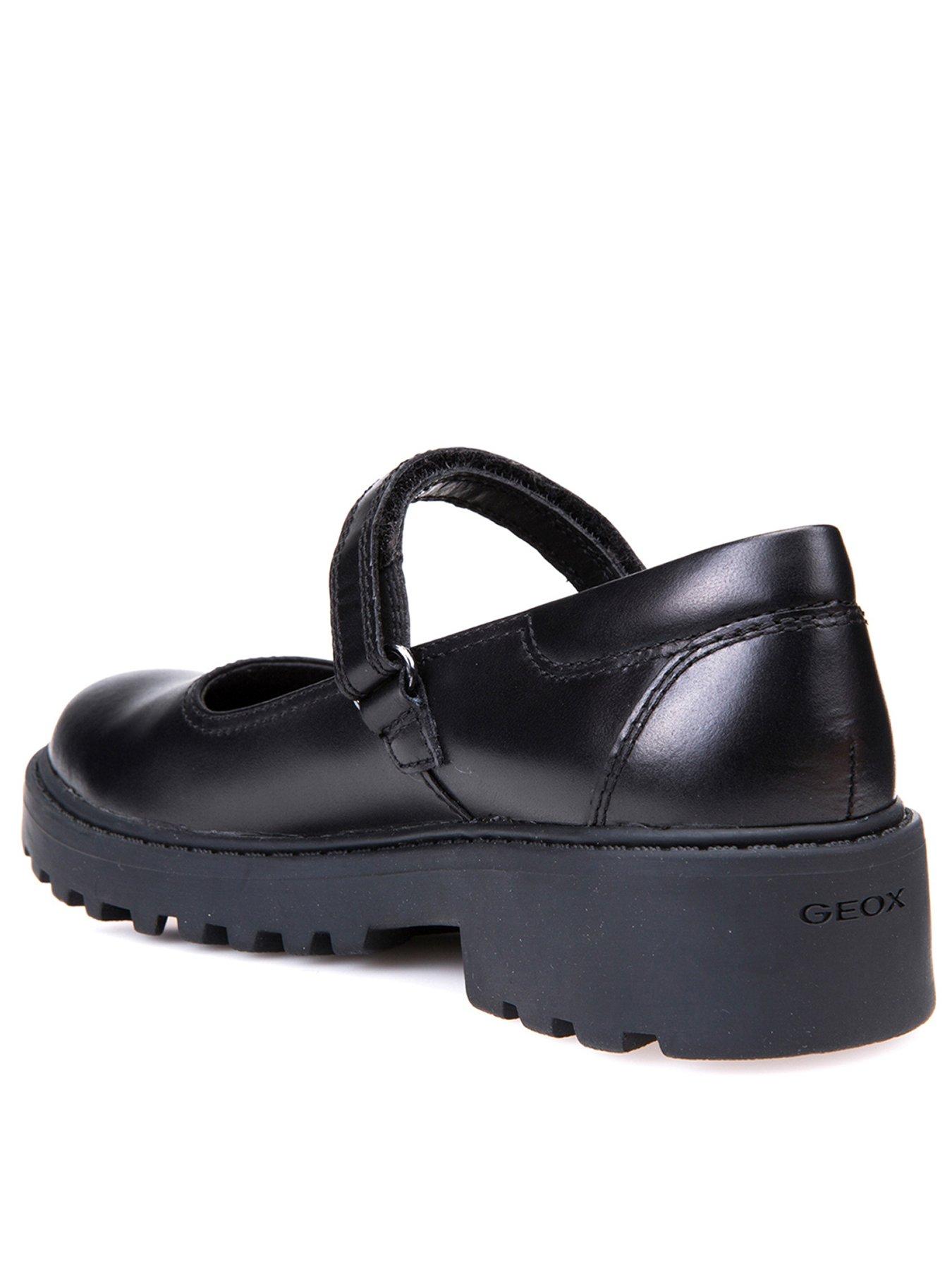 Image 2 of 6 of Geox Casey Leather Mary Jane School Shoes - Black