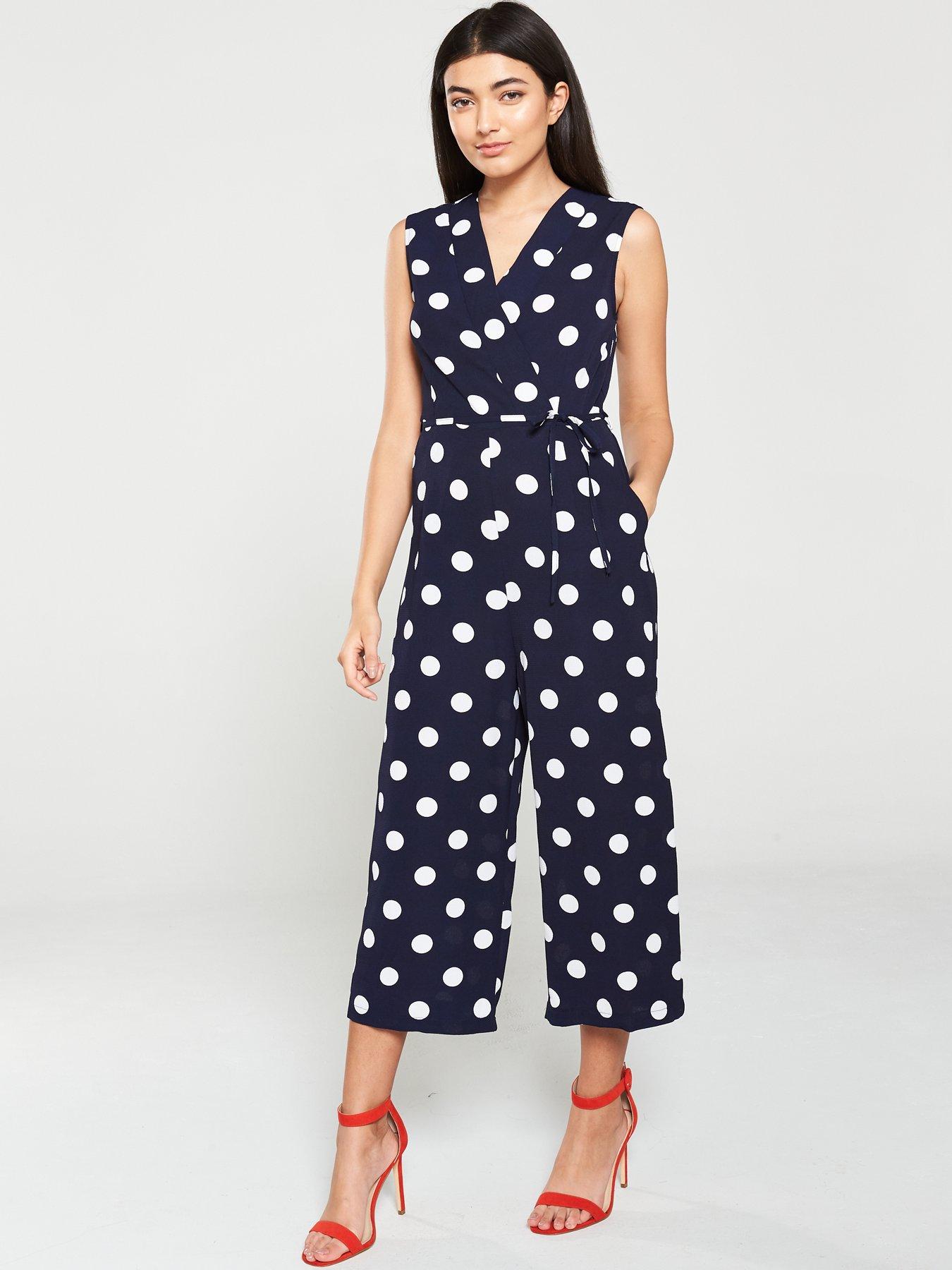 ax paris spotty jumpsuit