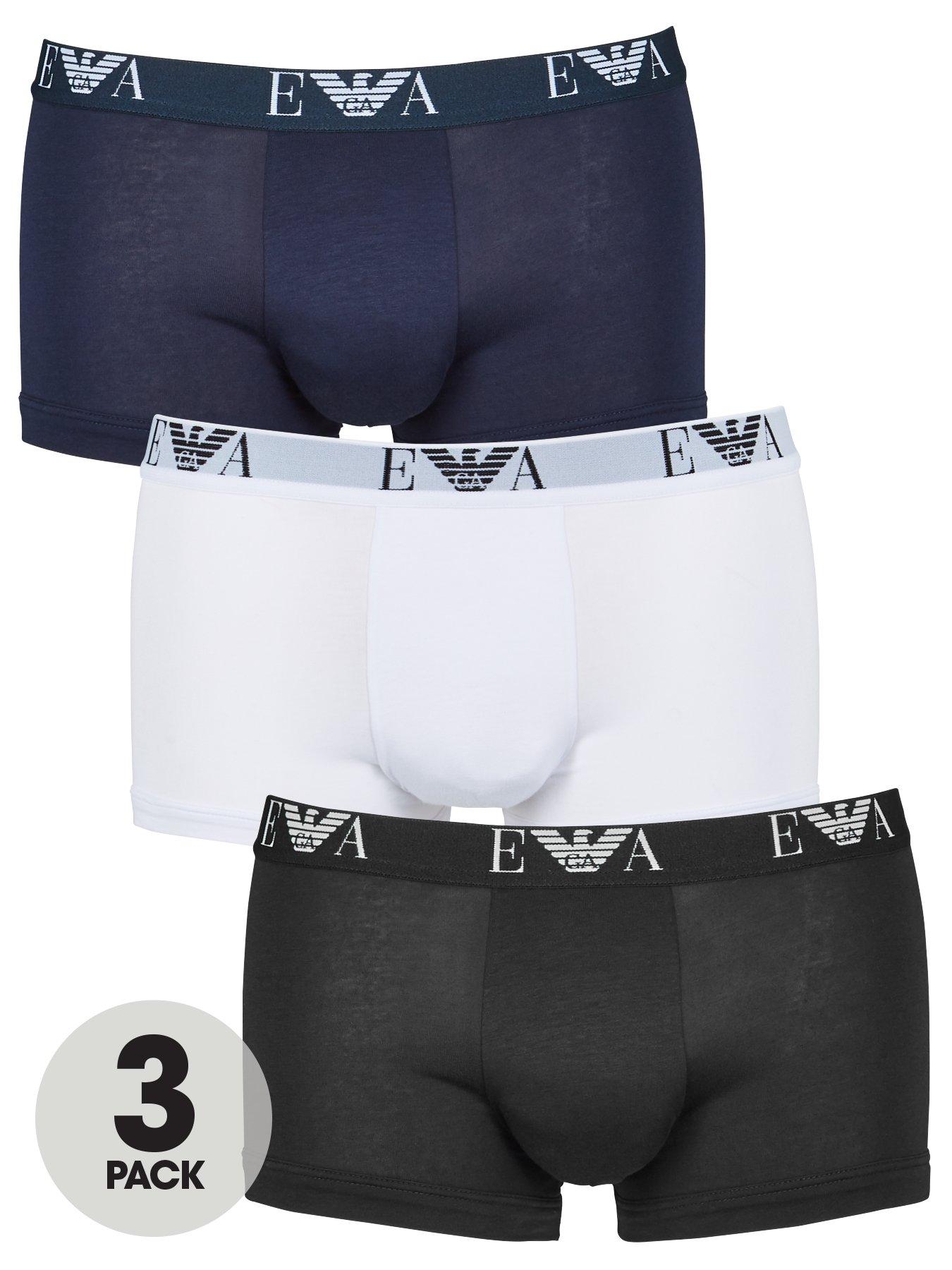 undefined Emporio Armani 3 Pack Trunk - Multi