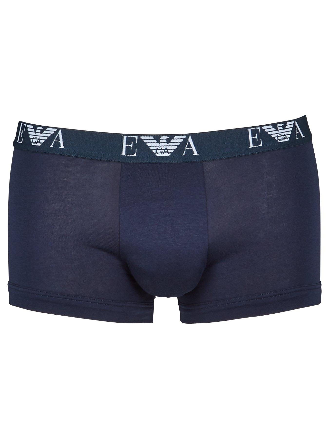 Emporio Armani Bodywear Emporio Armani 3 Pack Trunk - Multi | Very.co.uk