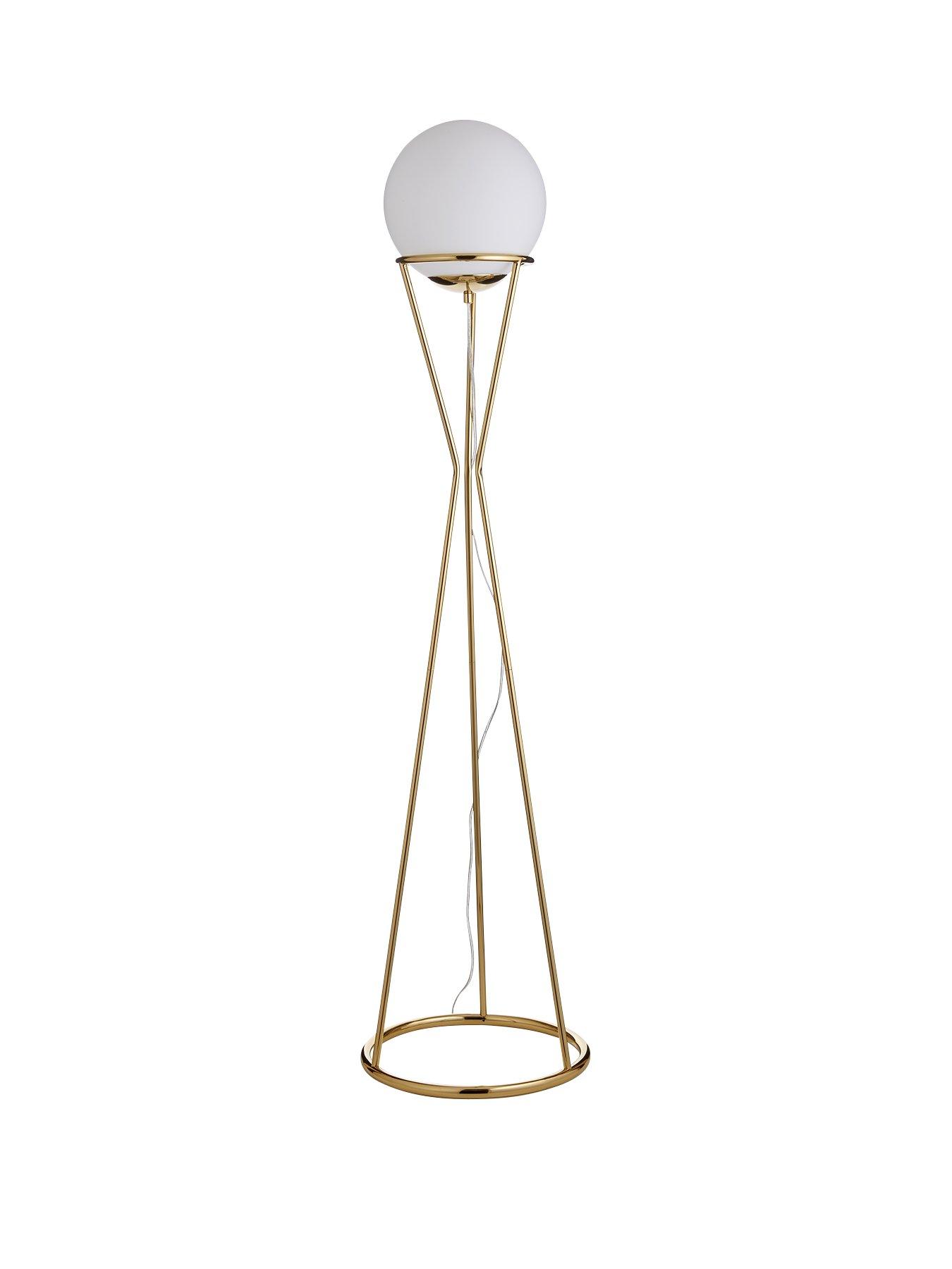 standing lamp gold