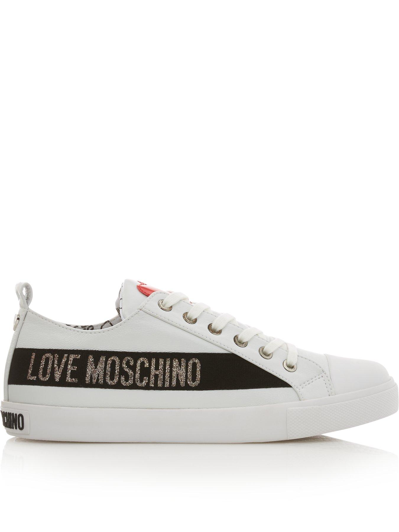 Love Moschino Heart And Logo Tape Trainers review