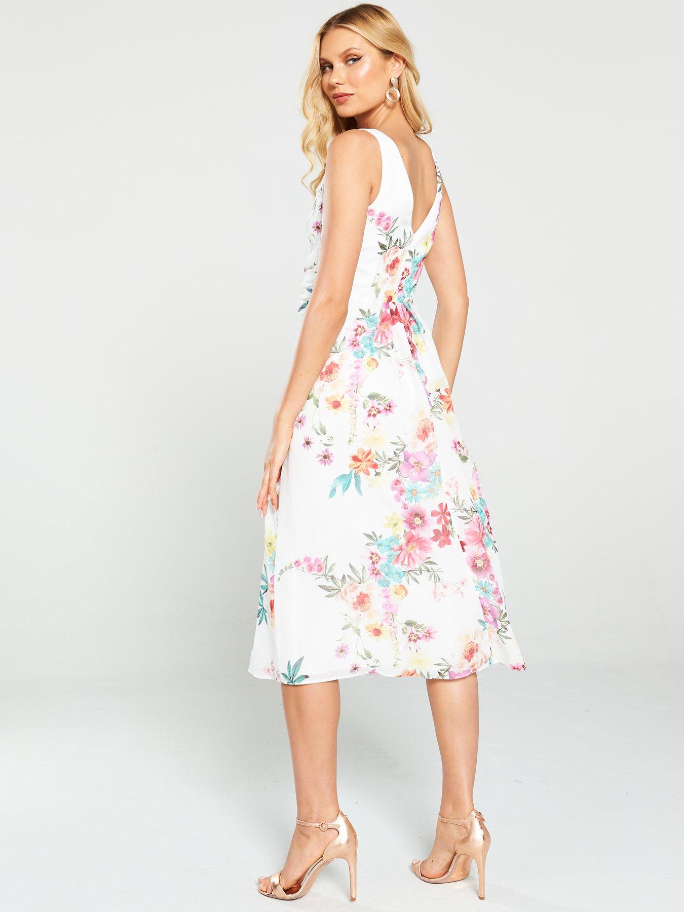 flower midi dress uk