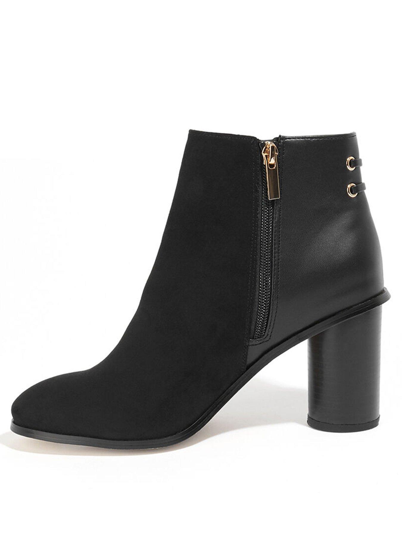 Oasis Serena Round Heel Ankle Boots 