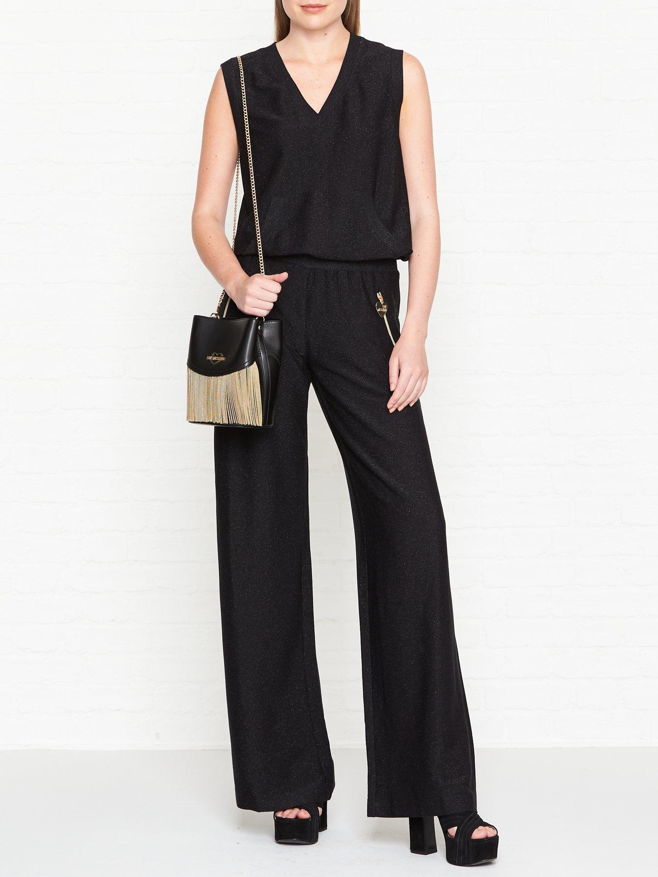 Love Moschino Lurex Wide Leg Jumpsuit review