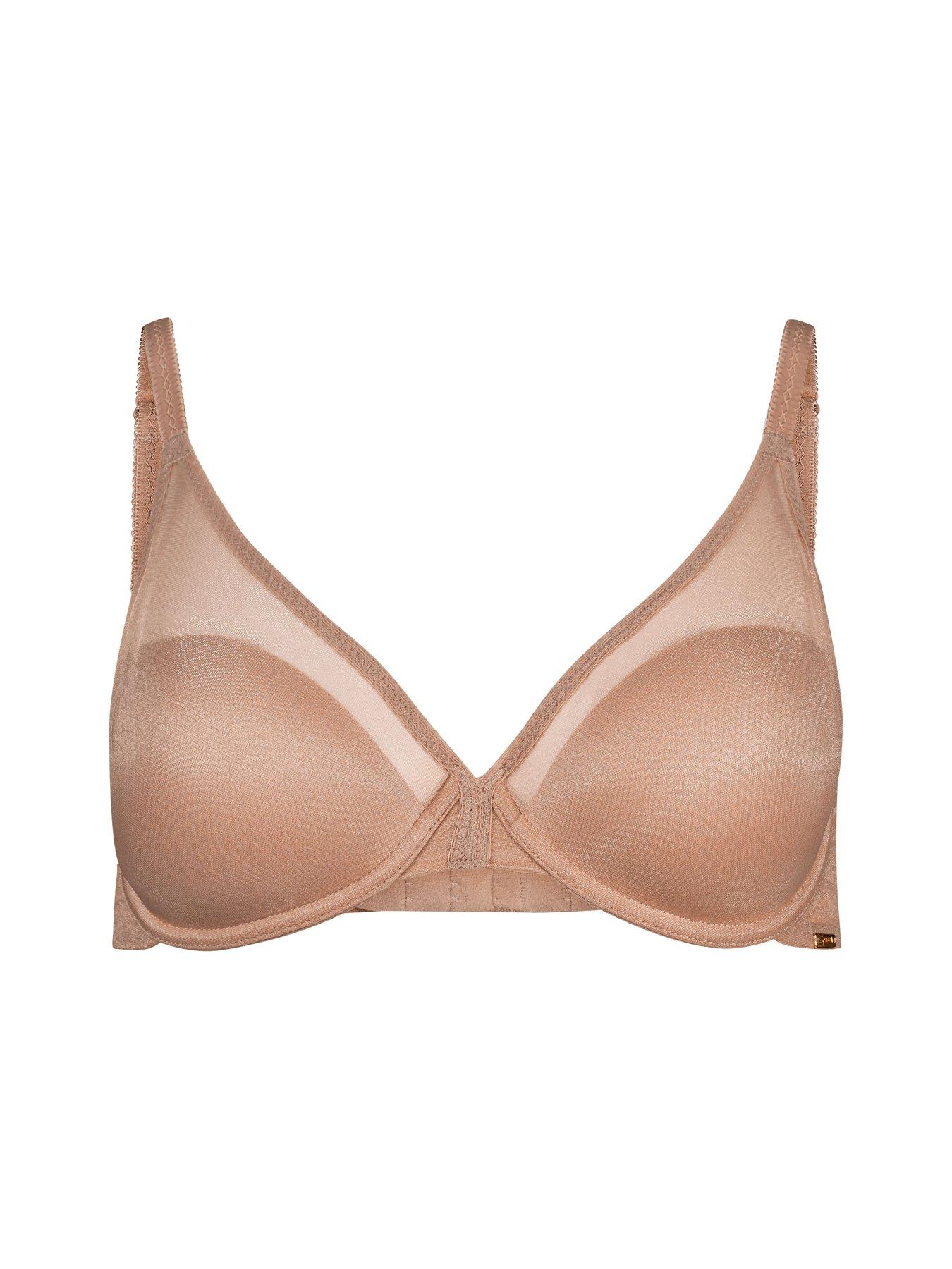 Image 6 of 6 of Gossard Glossies High Apex Light Padded Bra - Nude