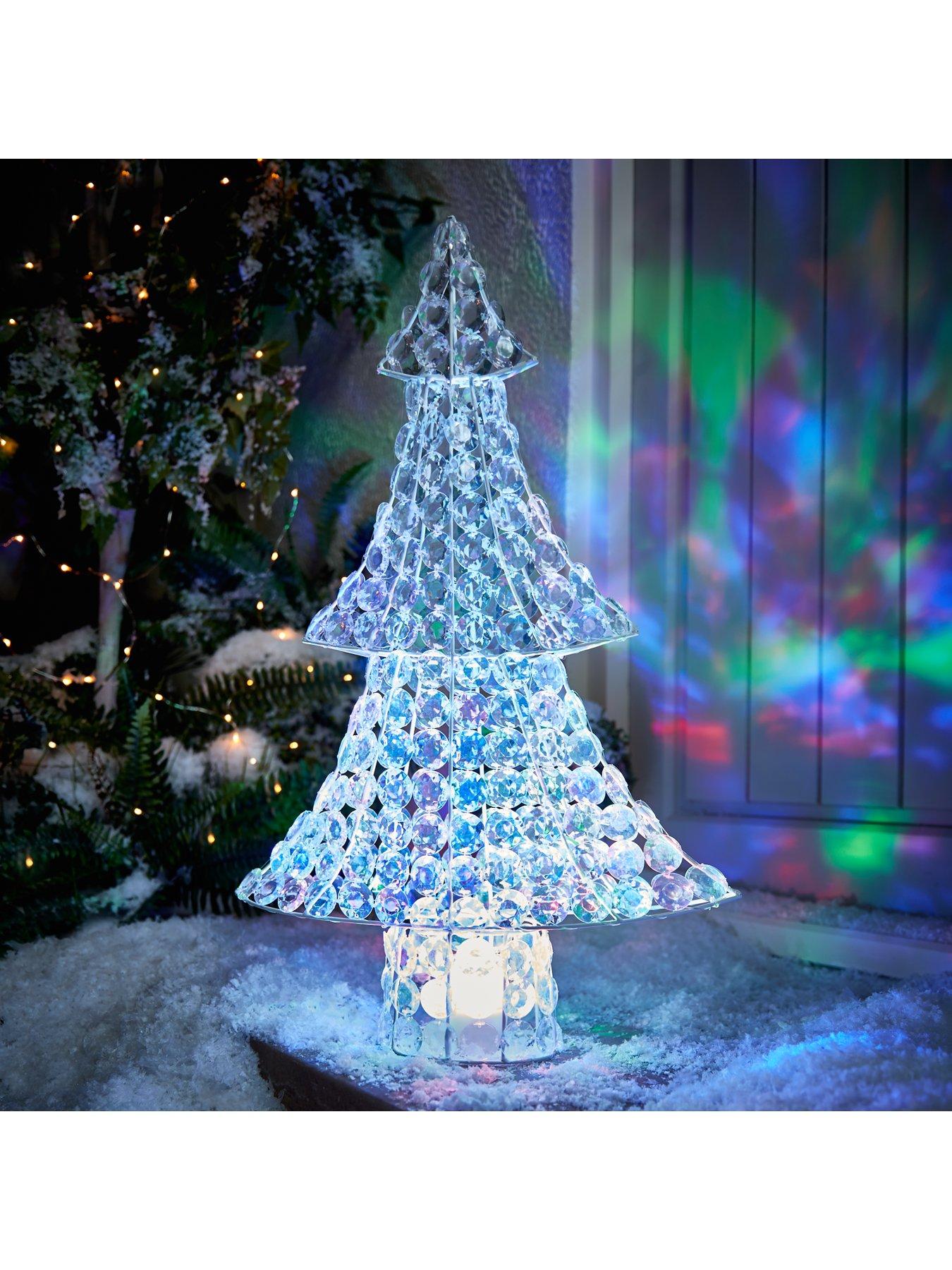 Noma 65 Cm Jewel Effect Christmas Tree Indoor Outdoor Decoration