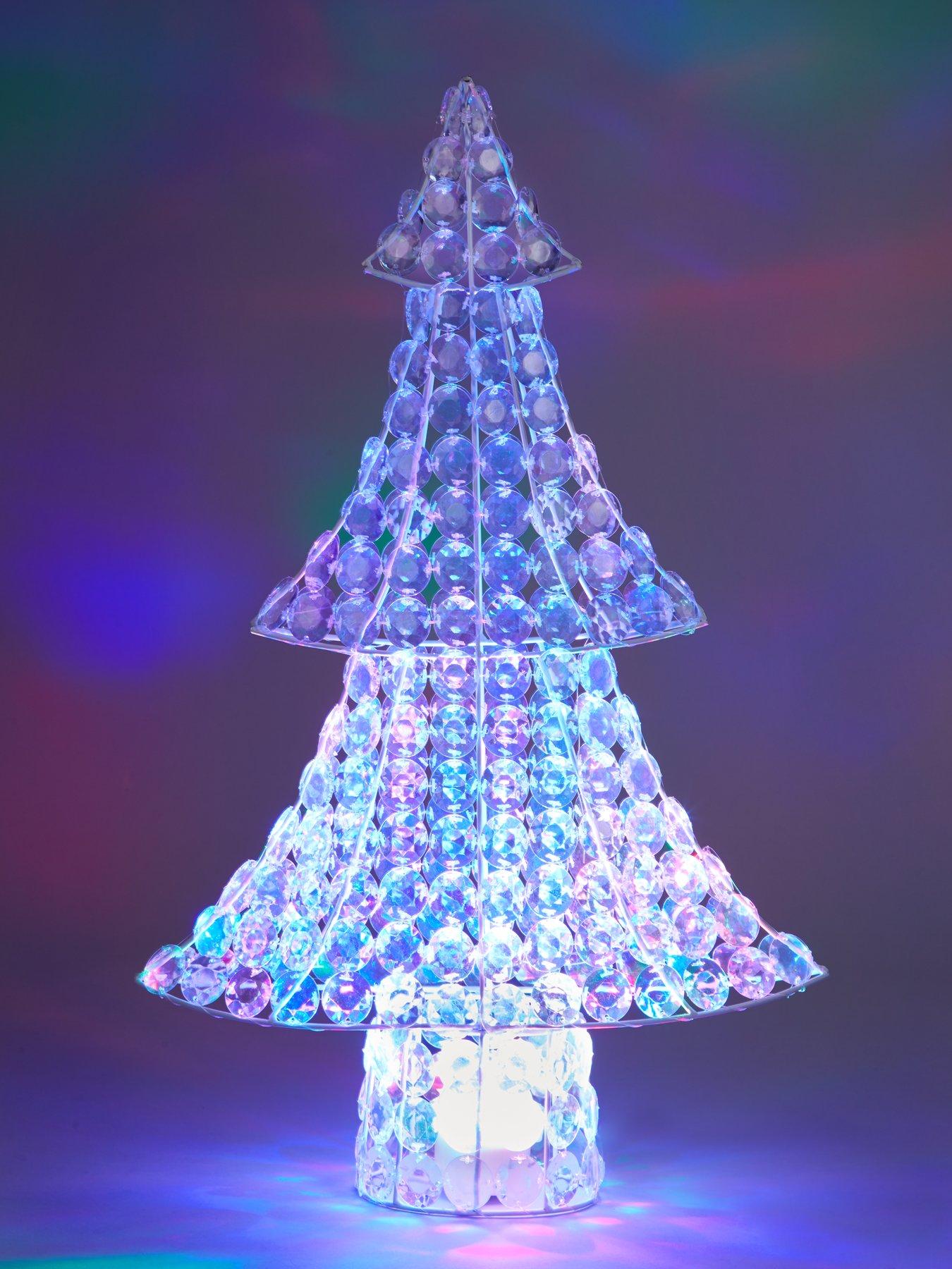 Noma 65 Cm Jewel Effect Christmas Tree Indoor Outdoor Decoration