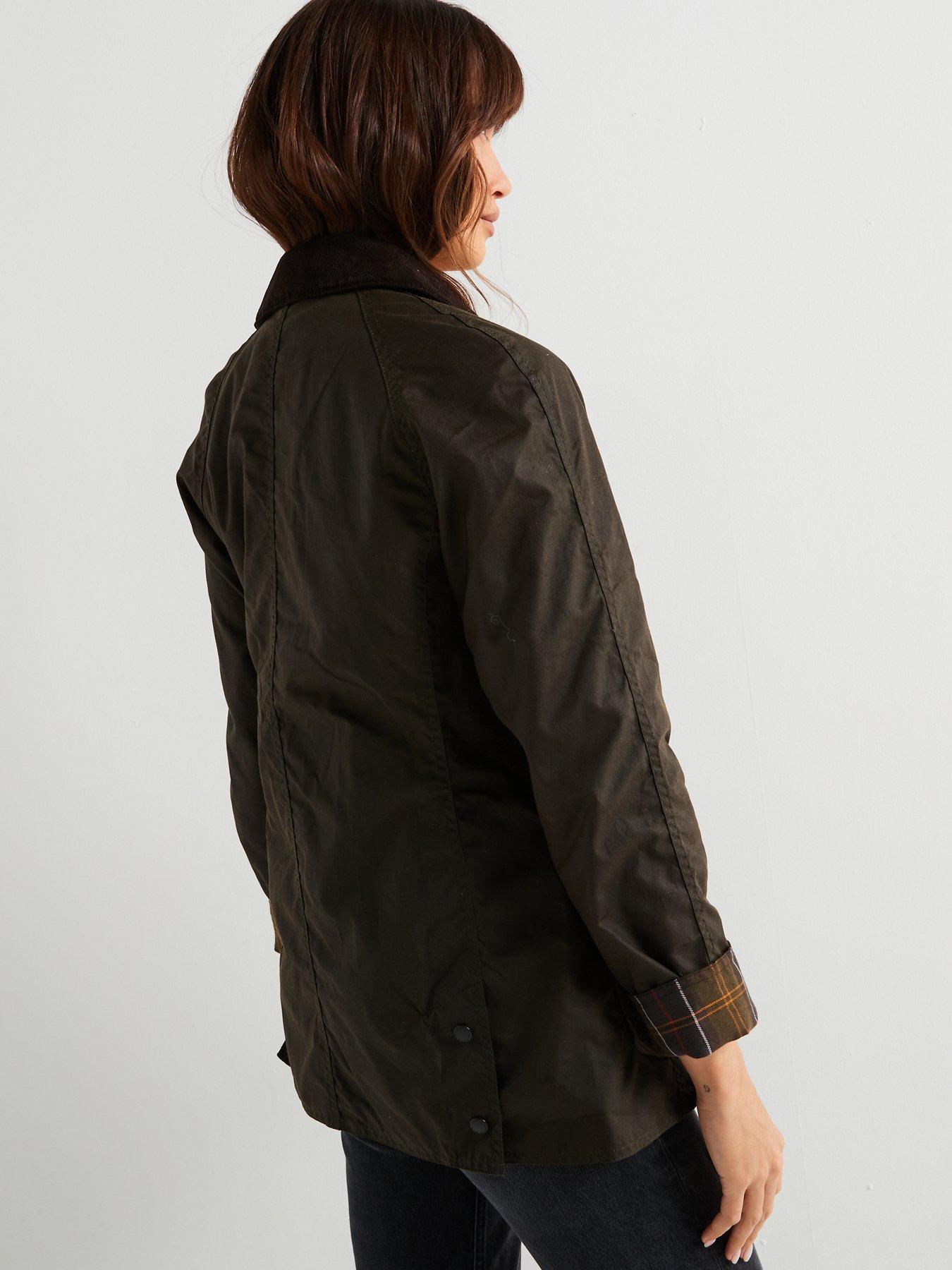 Women's barbour classic beadnell cheap wax jacket