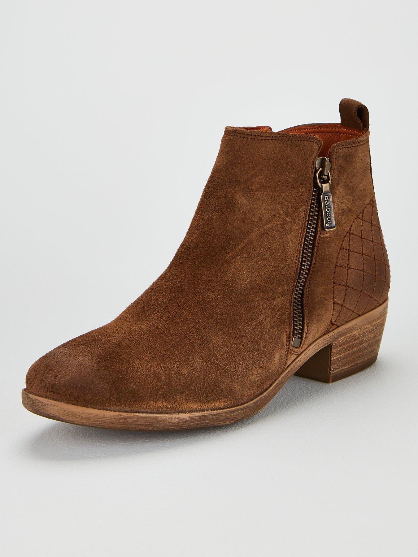 barbour rimini chelsea boot dark brown