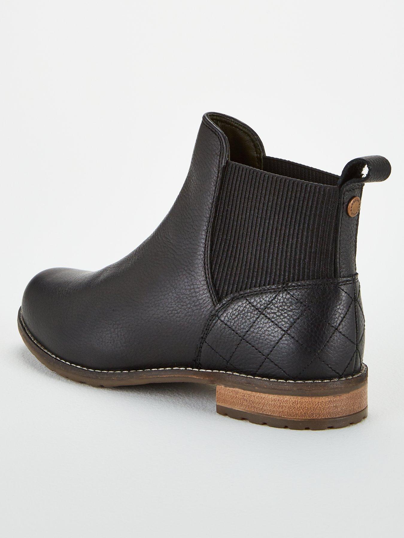 barbour chelsea boots black