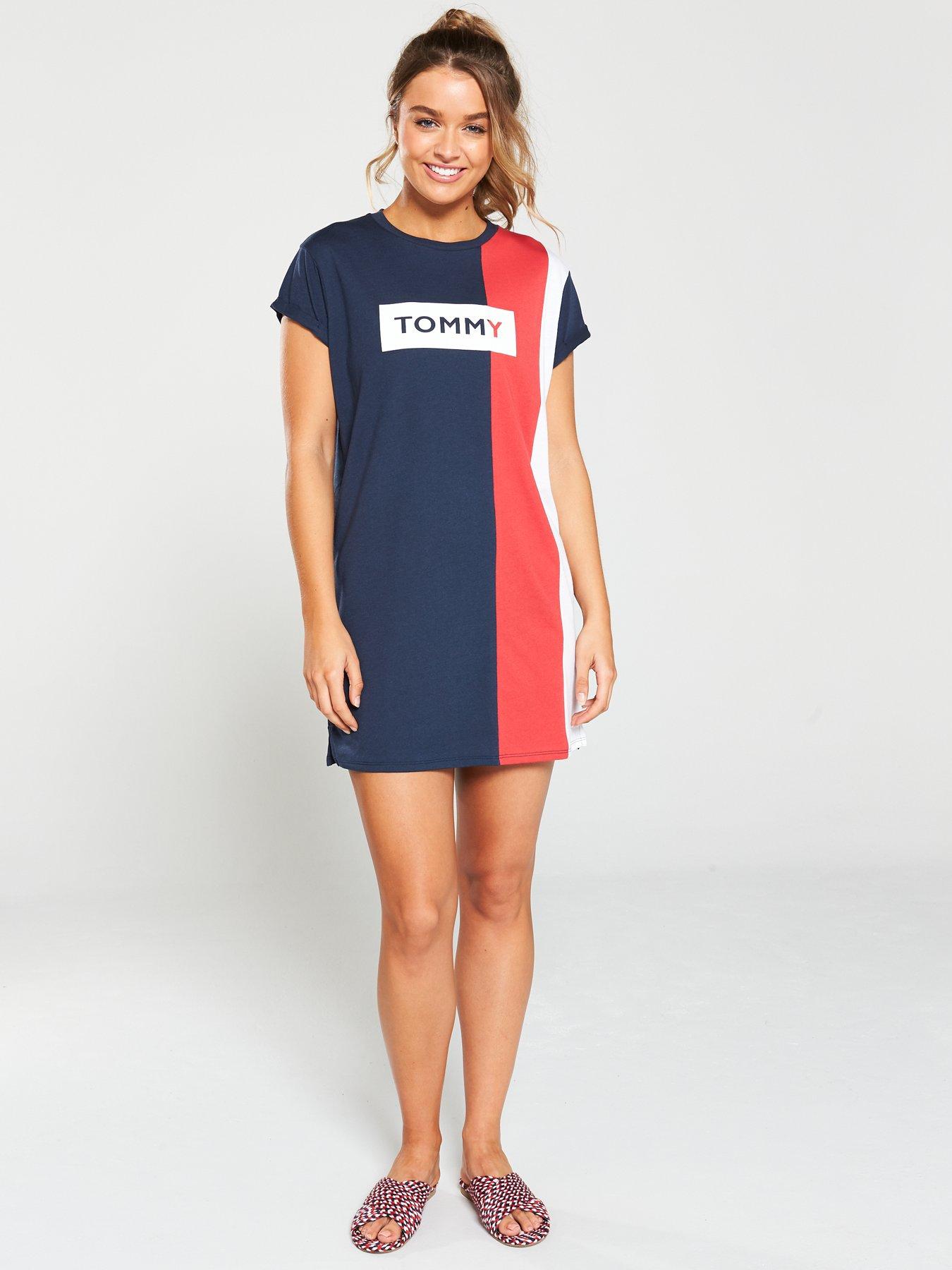 tommy hilfiger longline t shirt