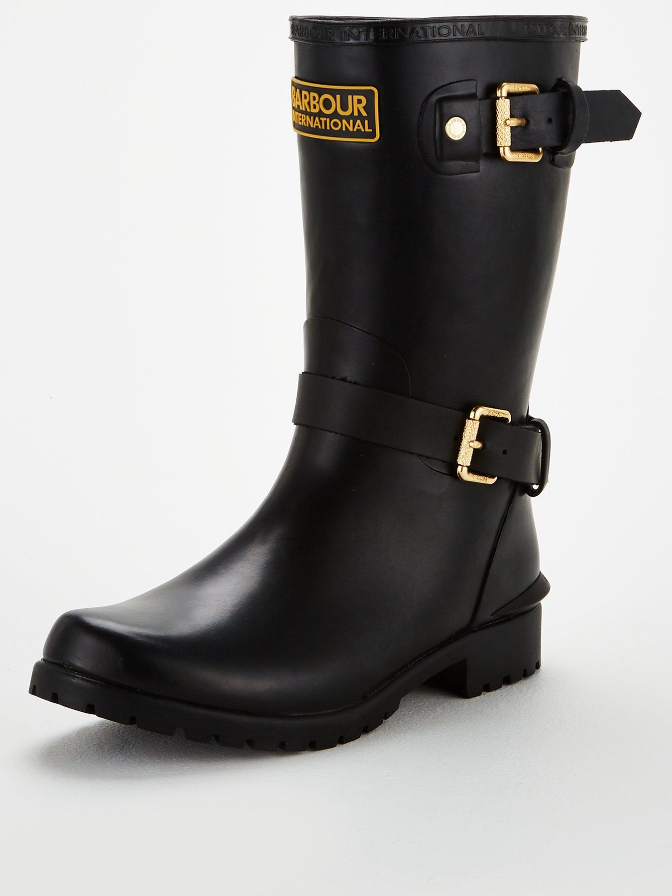 girls barbour wellies