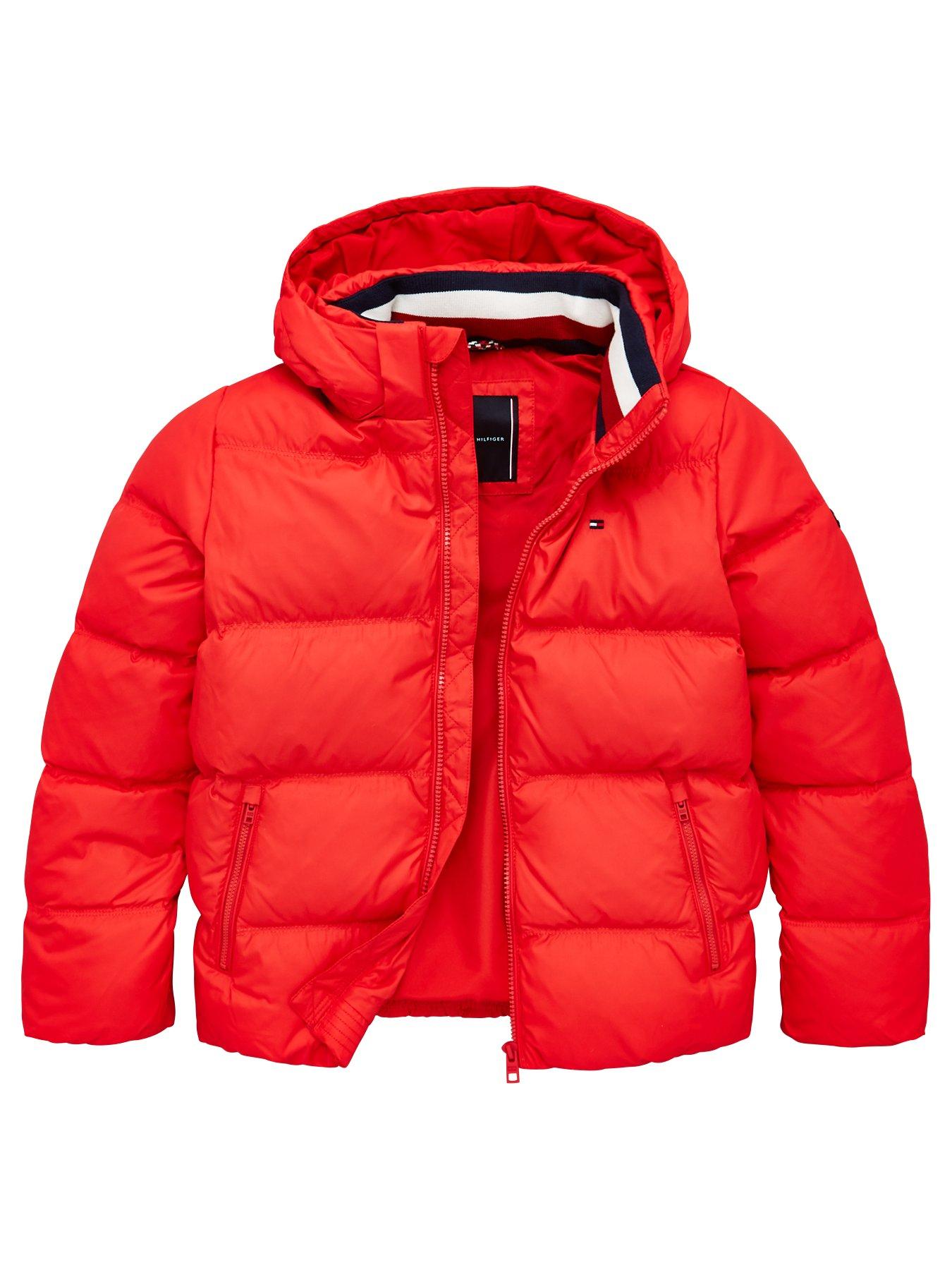 tommy hilfiger down jacket boys