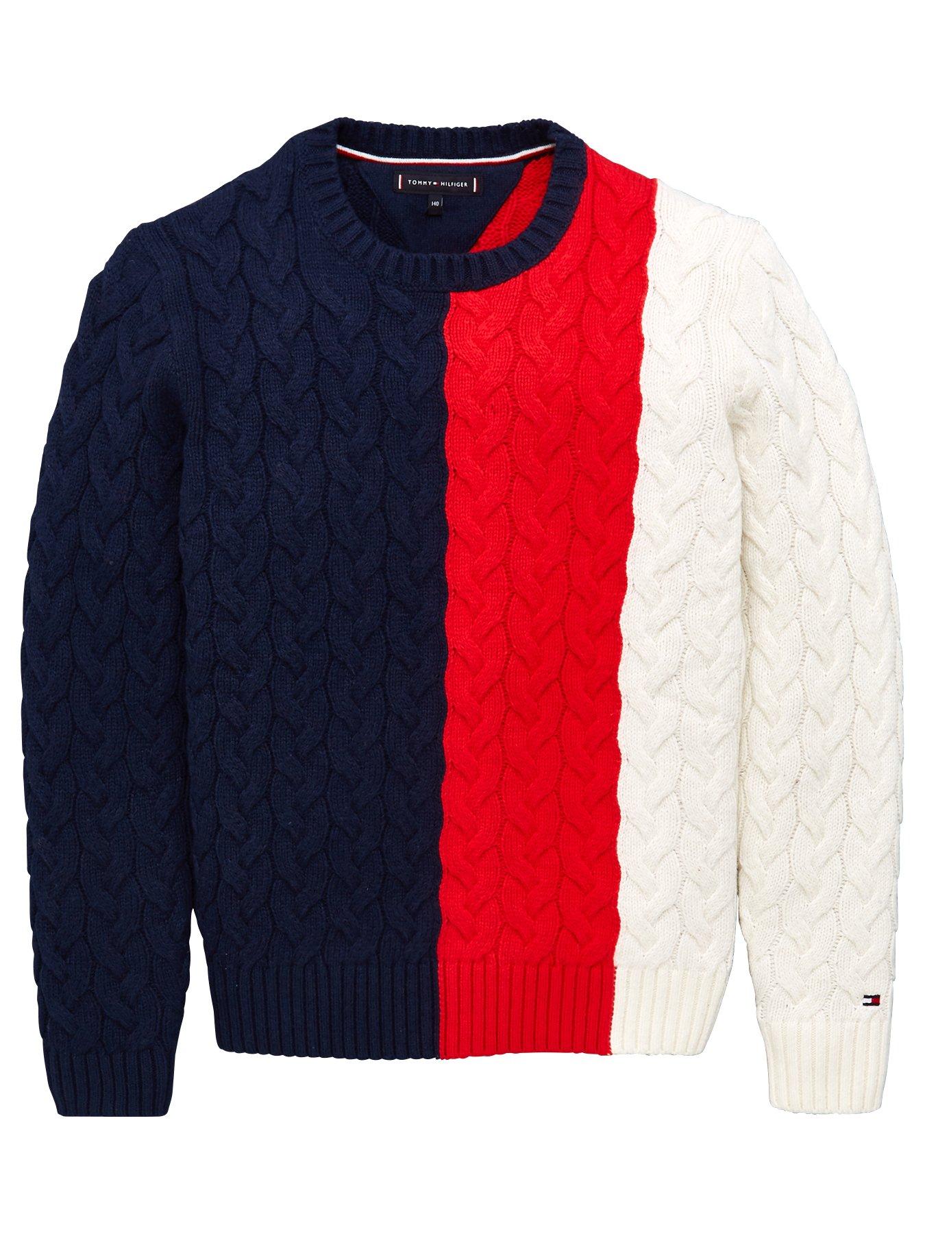 tommy hilfiger boys jumper