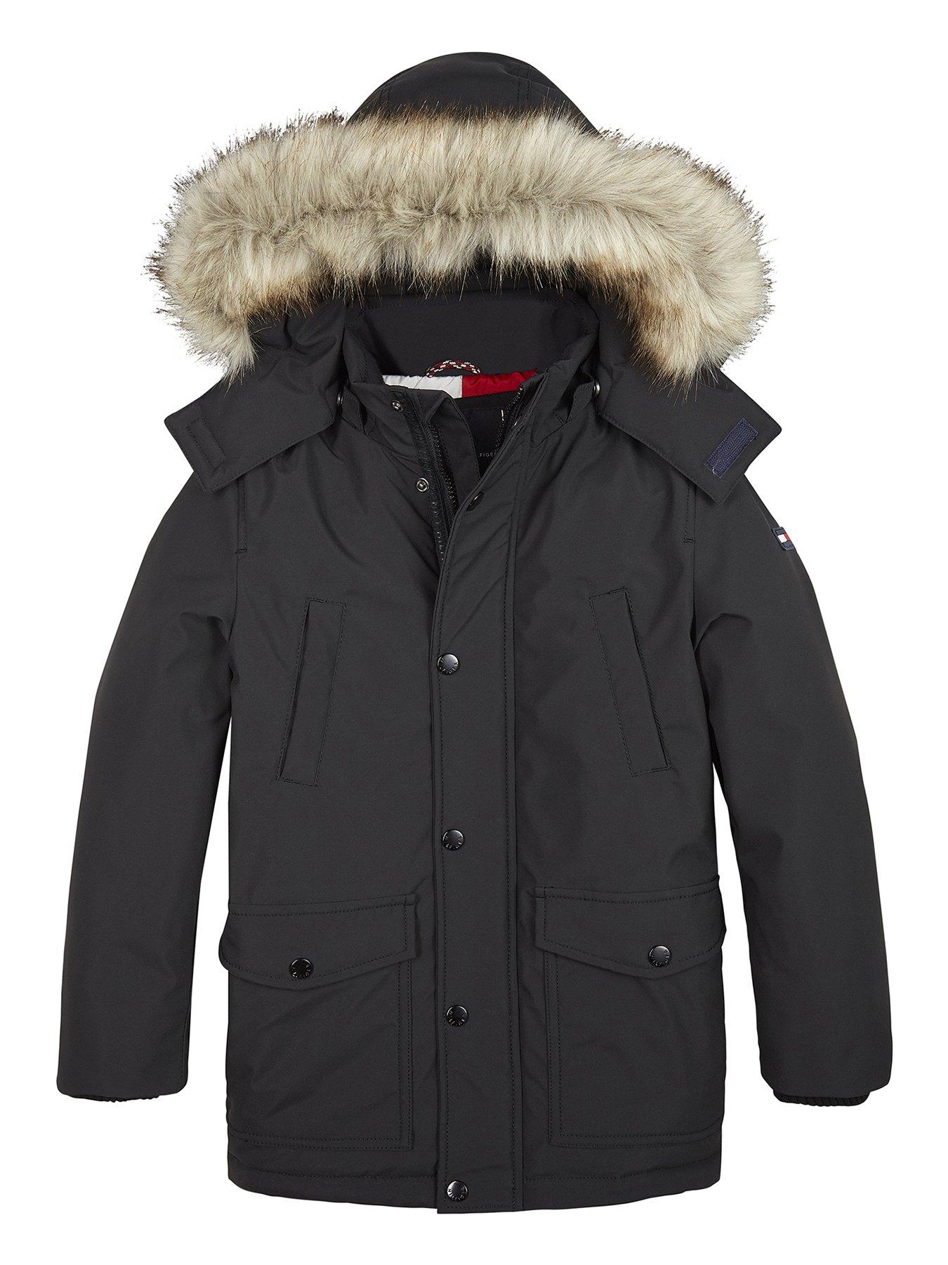 tommy hilfiger womens parka coat