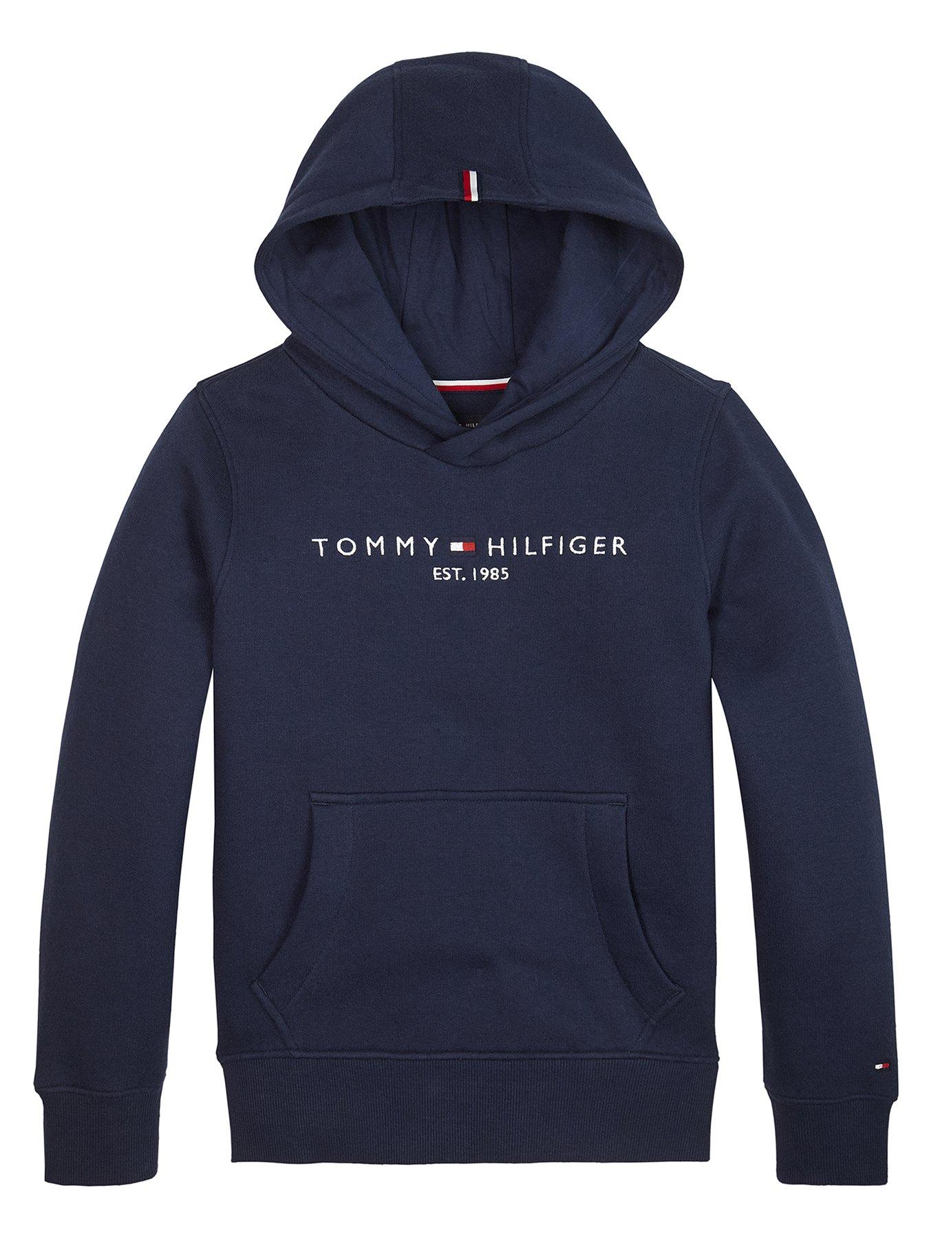 tommy hilfiger essential logo hoodie