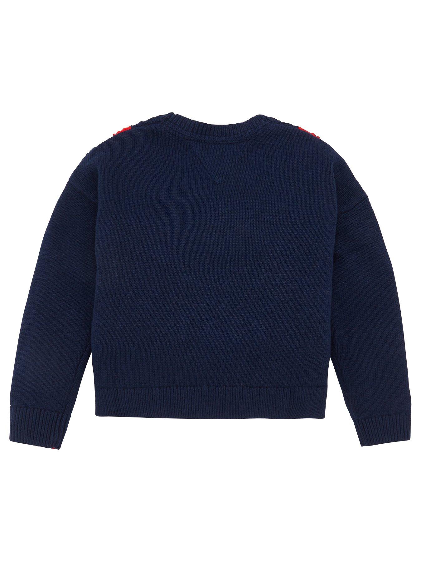 tommy hilfiger girls jumper