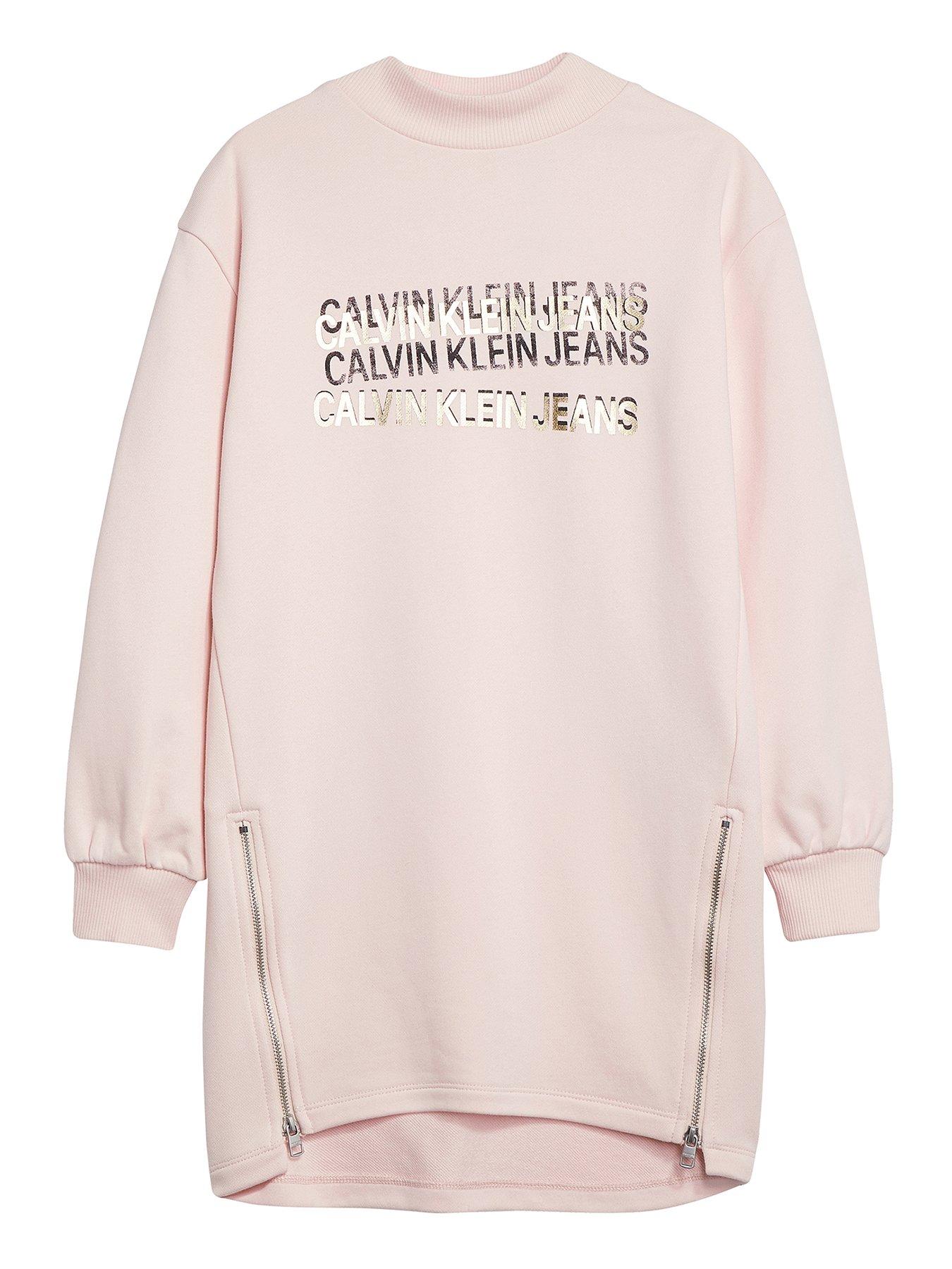 Calvin Klein Jeans Girls Triple Logo Sweat Dress review