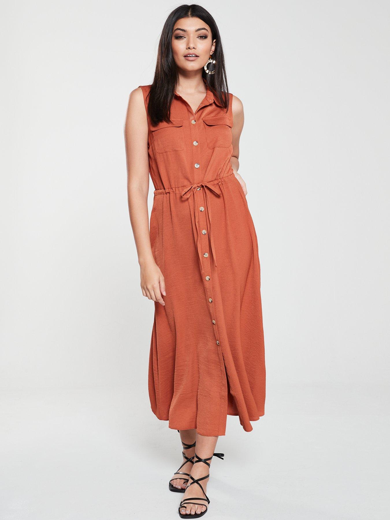 warehouse rust dress