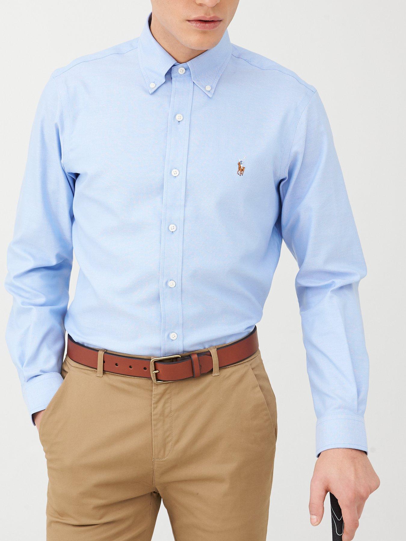 long sleeve button down ralph lauren polo shirts