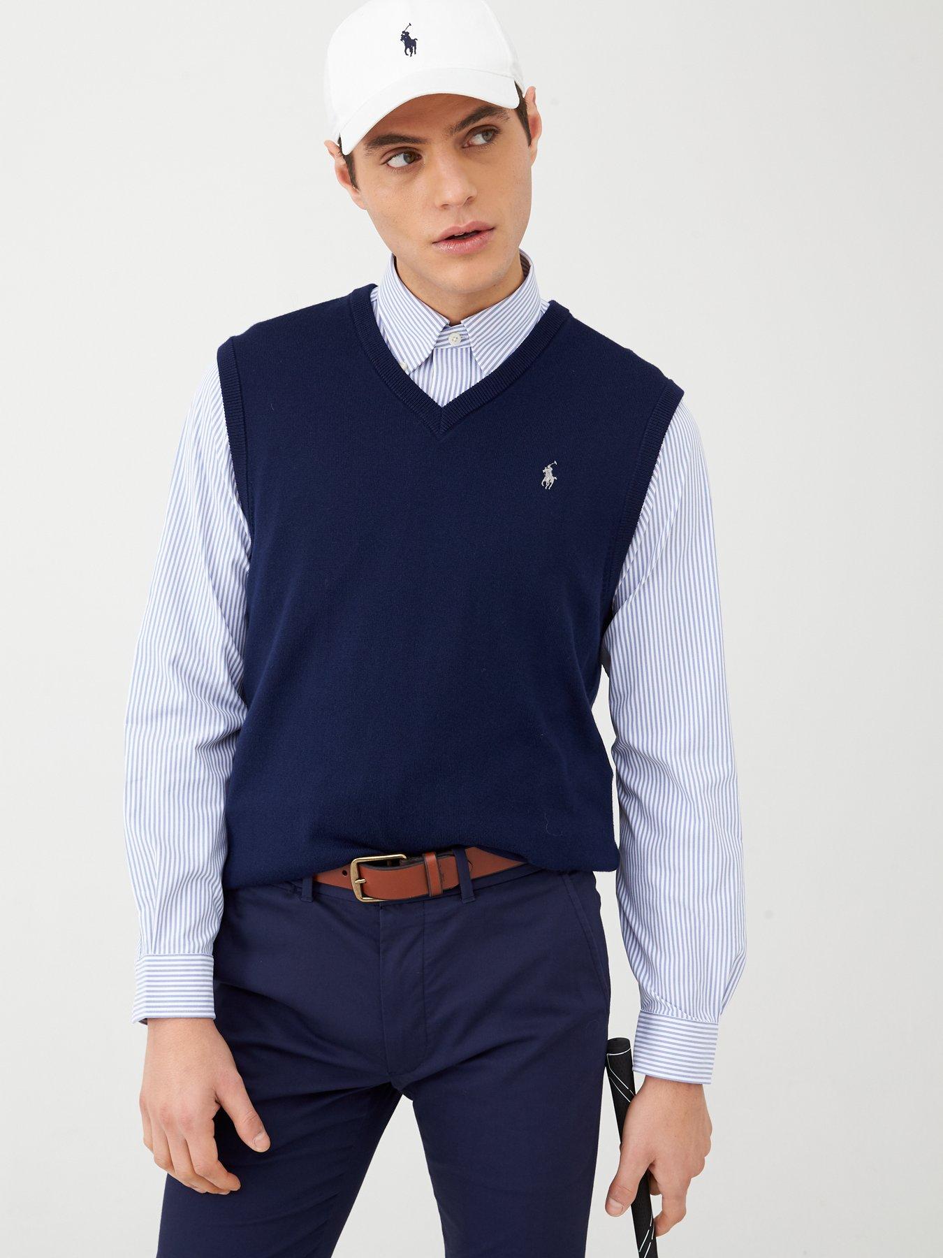 sleeveless golf jumper