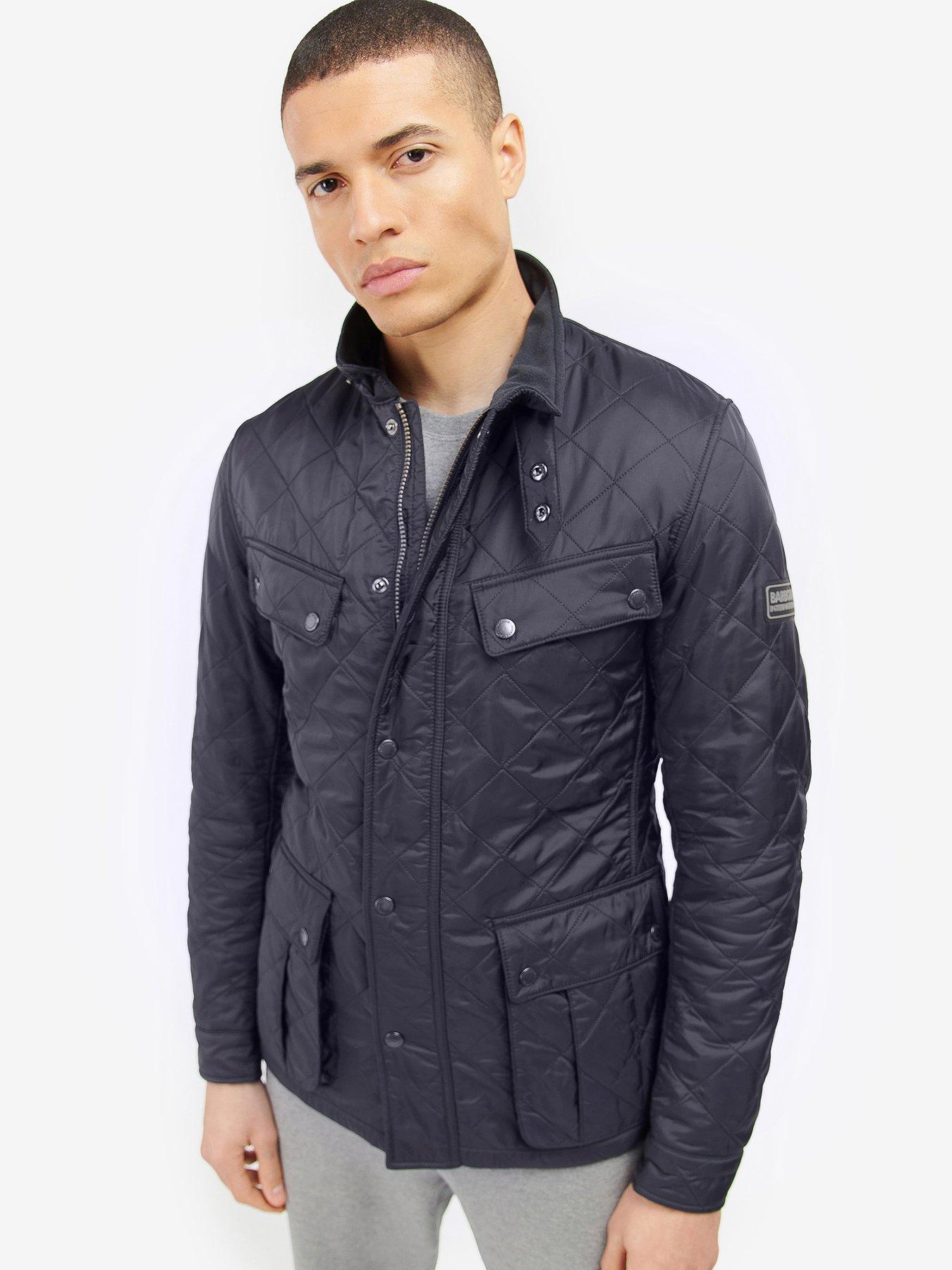 mens barbour ariel polarquilt jacket