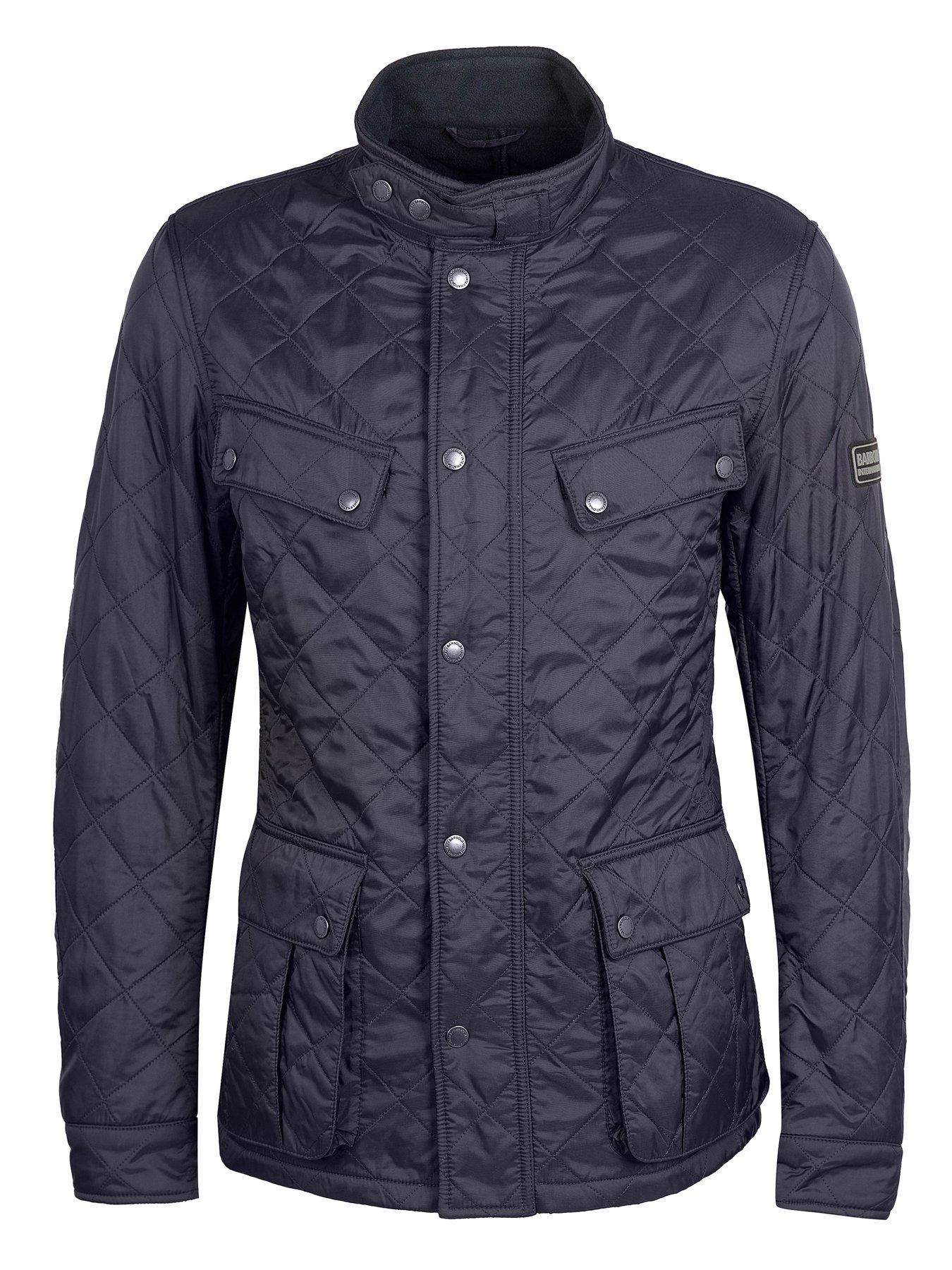 Barbour International Ariel Polarquilt Jacket Navy Very