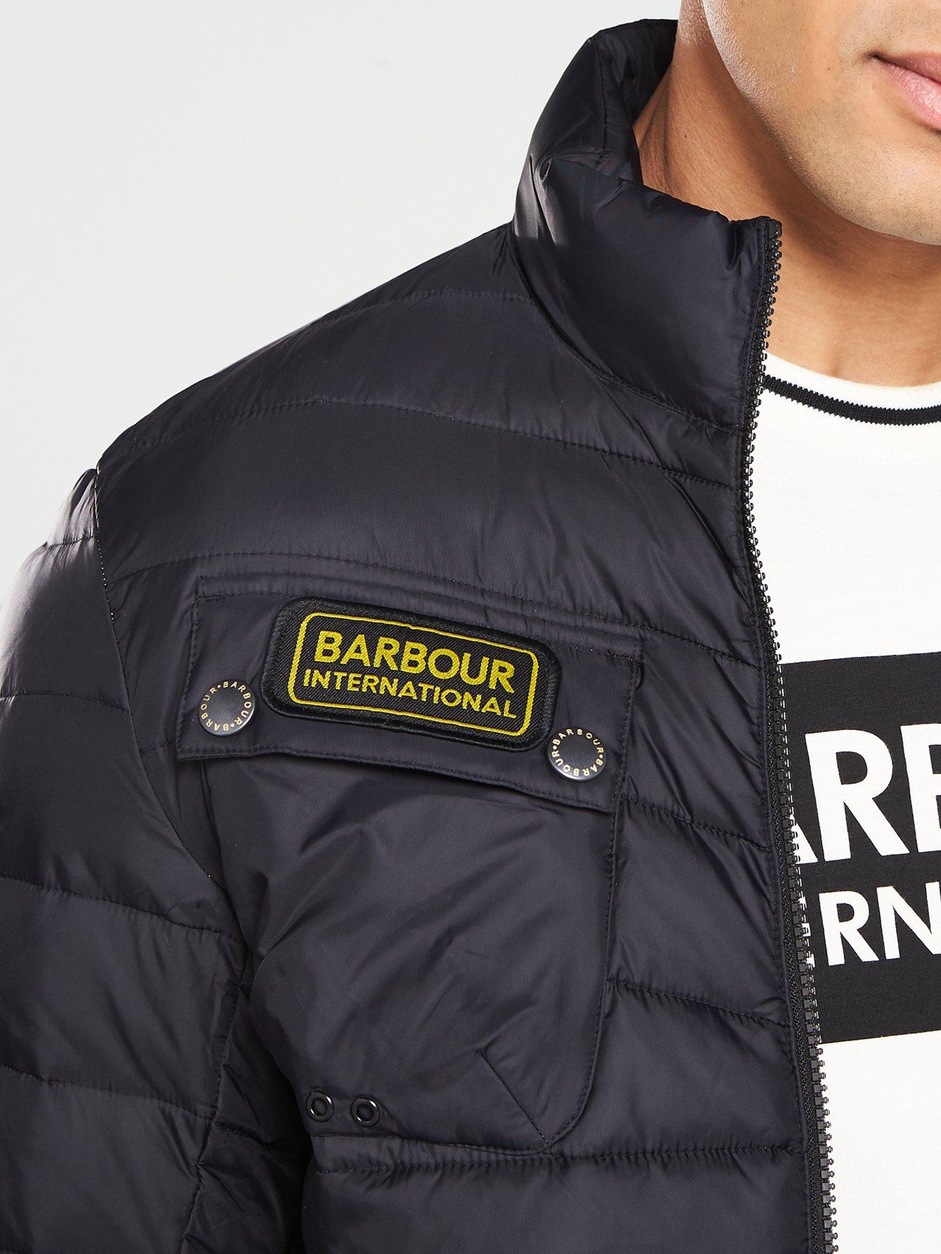 Barbour chain baffle on sale