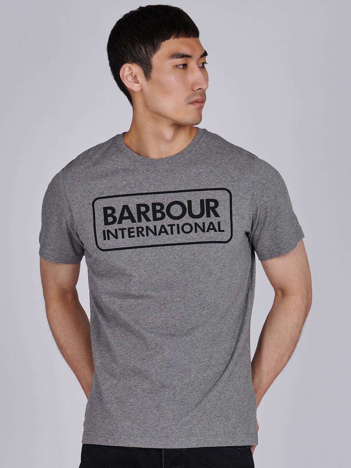 barbour t shirt mens sale