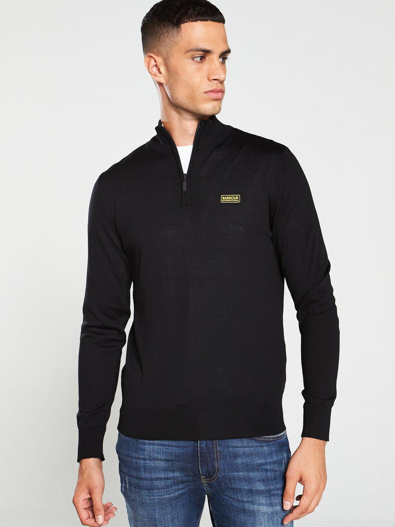 black barbour jumper