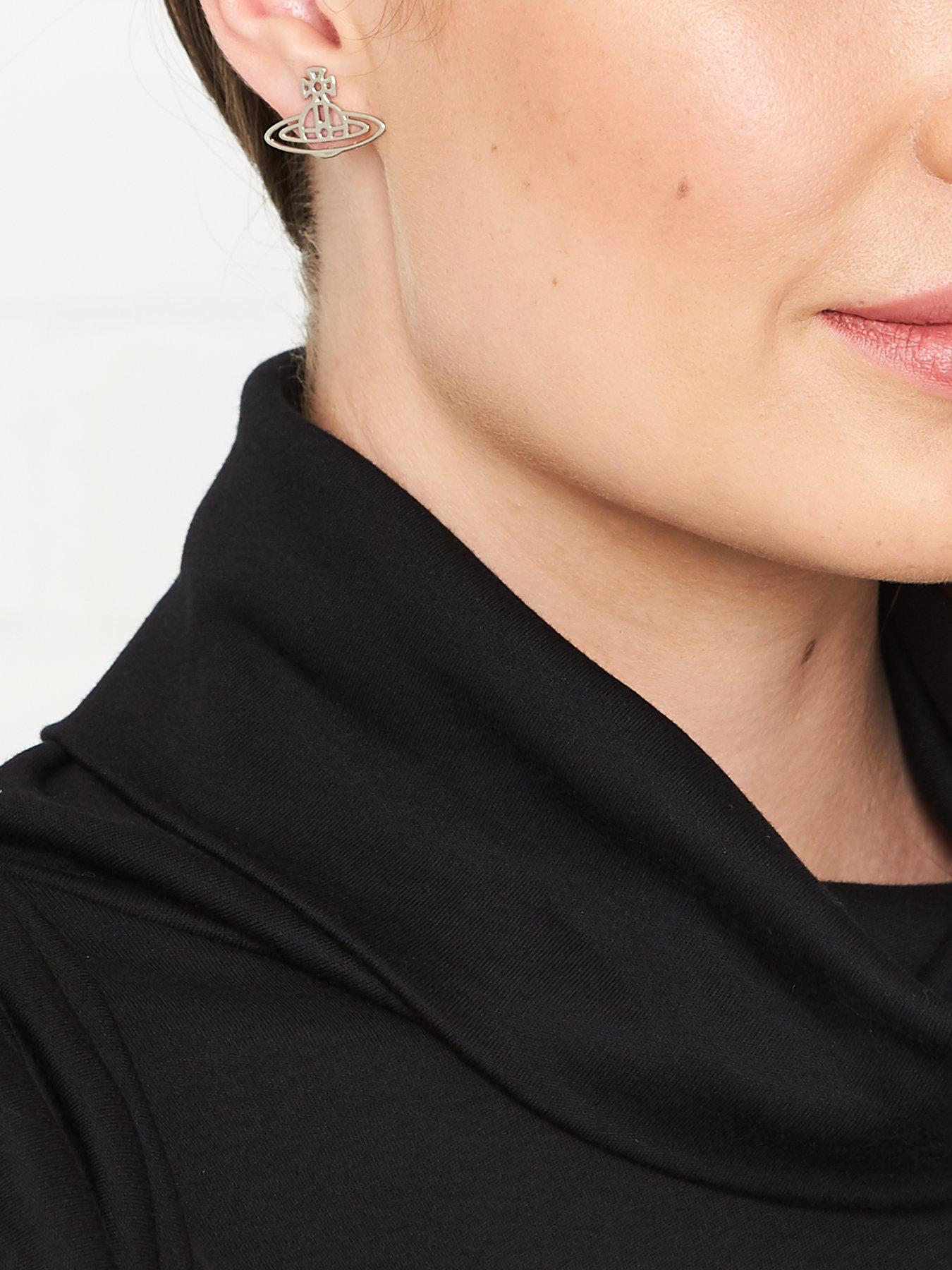 vivienne westwood thin lines earrings